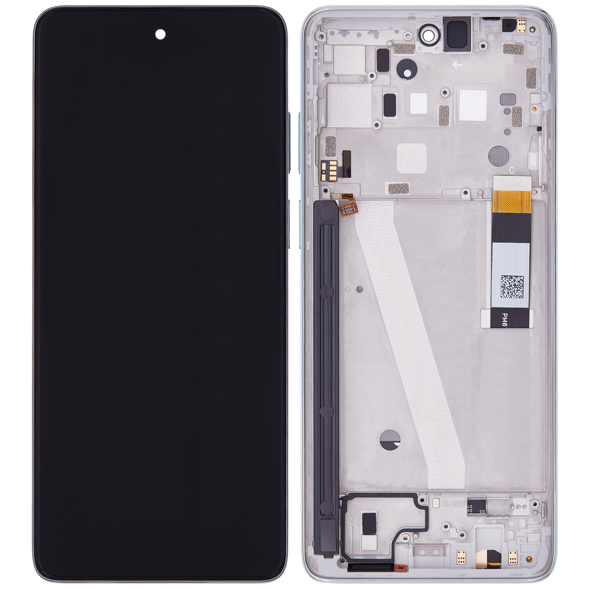 LCD Assembly With Frame For Motorola Moto G Stylus 5G (XT2215 / 2022) (Genuine OEM) (Seafoam Green) replacement part SKU 107012657301 image 7