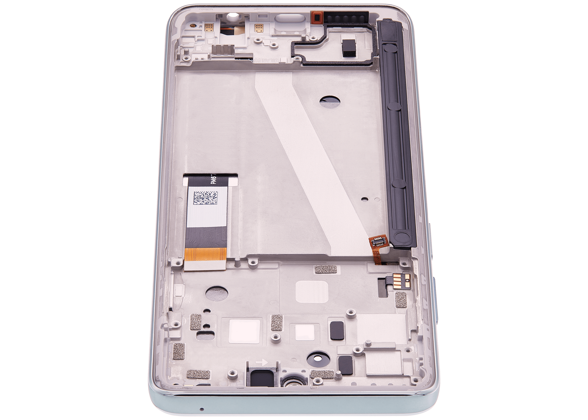 LCD Assembly With Frame For Motorola Moto G Stylus 5G (XT2215 / 2022) (Genuine OEM) (Seafoam Green) replacement part SKU 107012657301 image 4