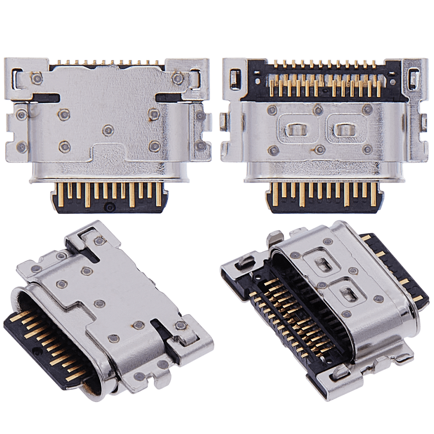 Charging Port For Motorola Moto Z4 (XT1980 / 2019) (Soldering Required) (Genuine OEM) - Motorola replacement part, alternate repair part view, SKU 107082049247