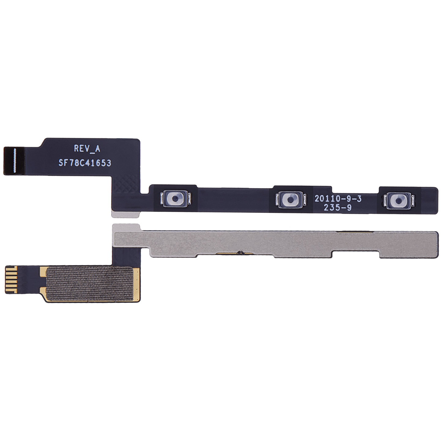 Power And Volume Button Flex Cable For Motorola Moto Z4 (XT1980-3 / XT1980-4 / 2019) (Genuine OEM) - Motorola replacement part, alternate repair part view, SKU 107082049214