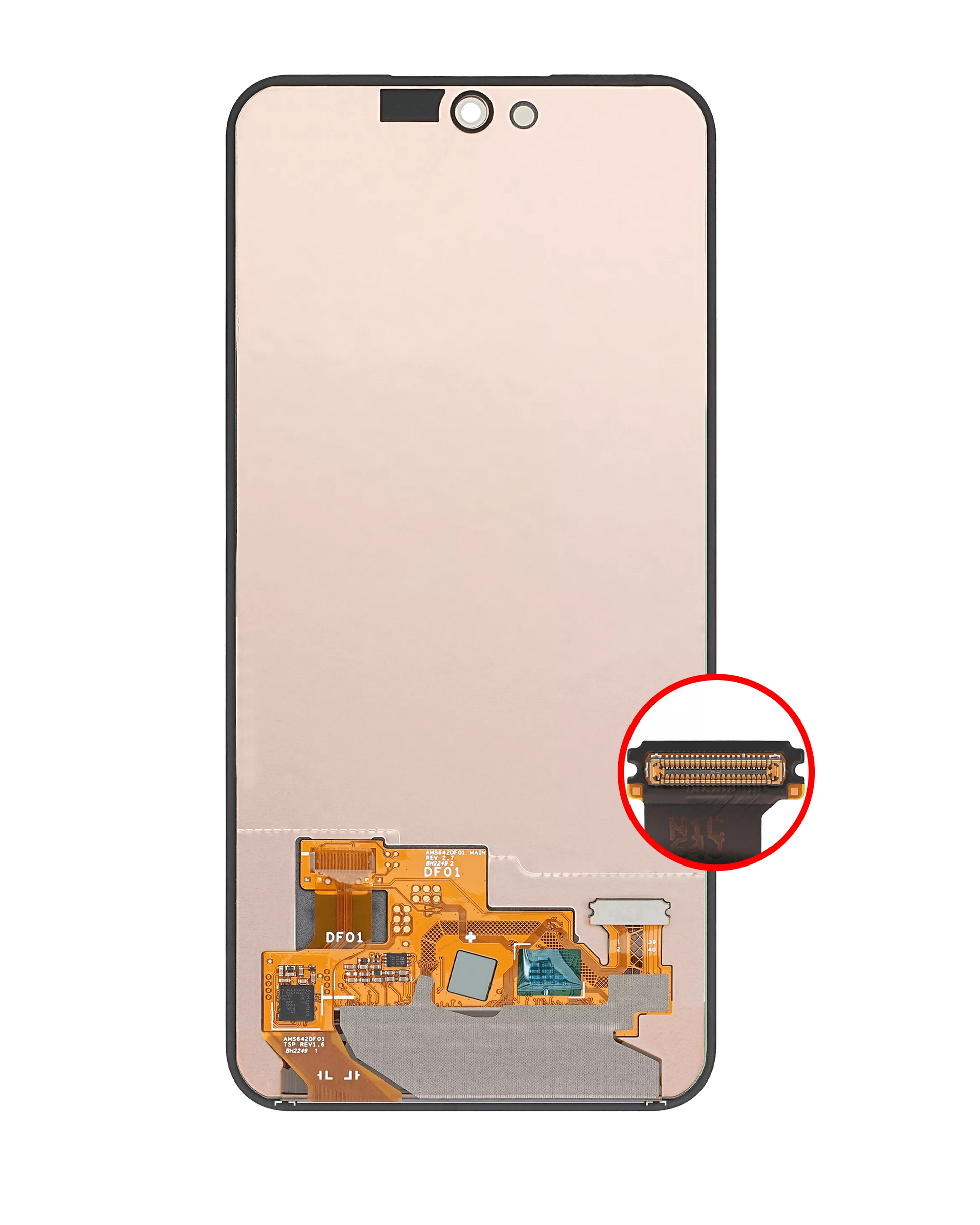 OLED Assembly Without Frame For Samsung Galaxy A54 5G replacement part - cell phone parts canada