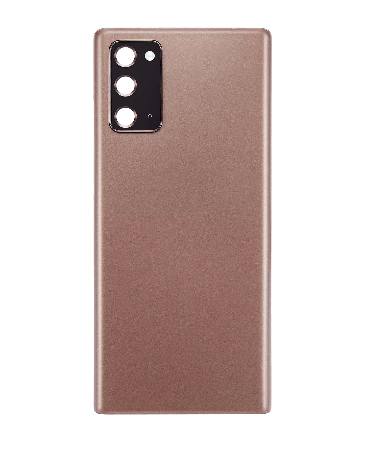 Back Cover Glass With Camera Lens For Samsung Galaxy Note 20 5G (No Logo) (Aftermarket Plus) (Mystic Bronze)
