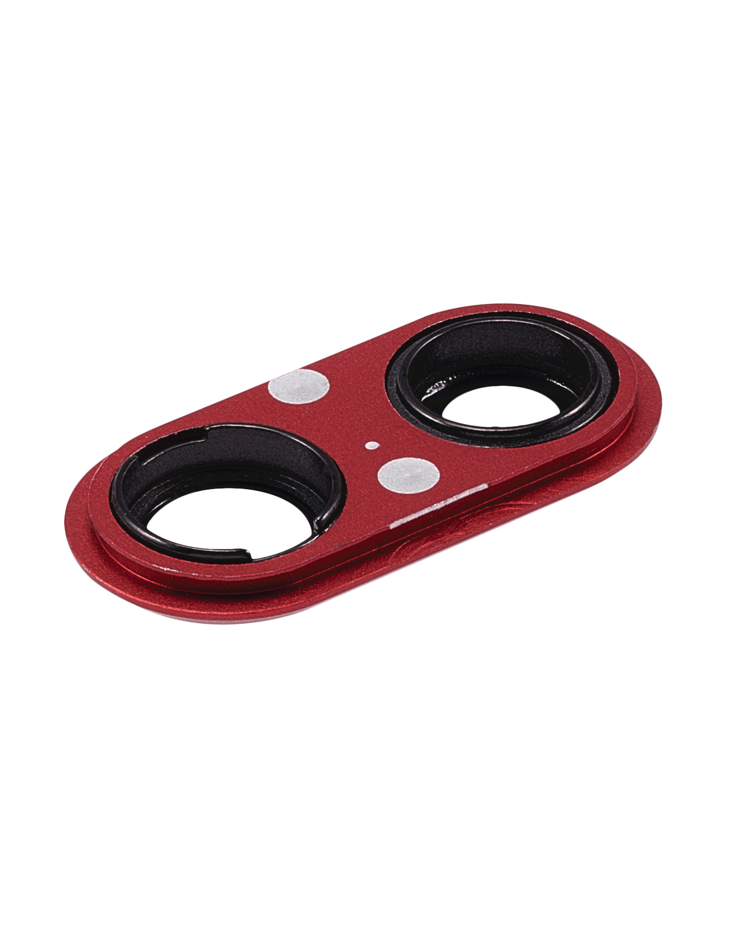 Back Camera Lens With Bracket & Bezel For iPhone 8 Plus (Aftermarket Plus) (Red) (10 Pack)