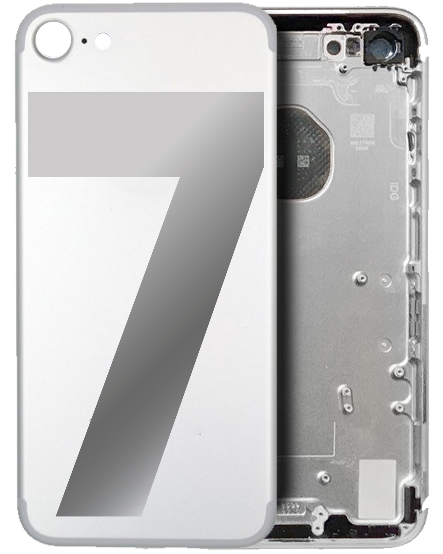 Back Housing For iPhone 7 (GENERIC) (Silver)