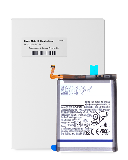 Replacement Battery For Samsung Galaxy Note 10 (Service Pack)