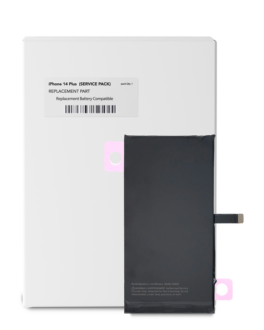 Replacement Battery With Adhesive For iPhone 14 Plus (Service Pack)
