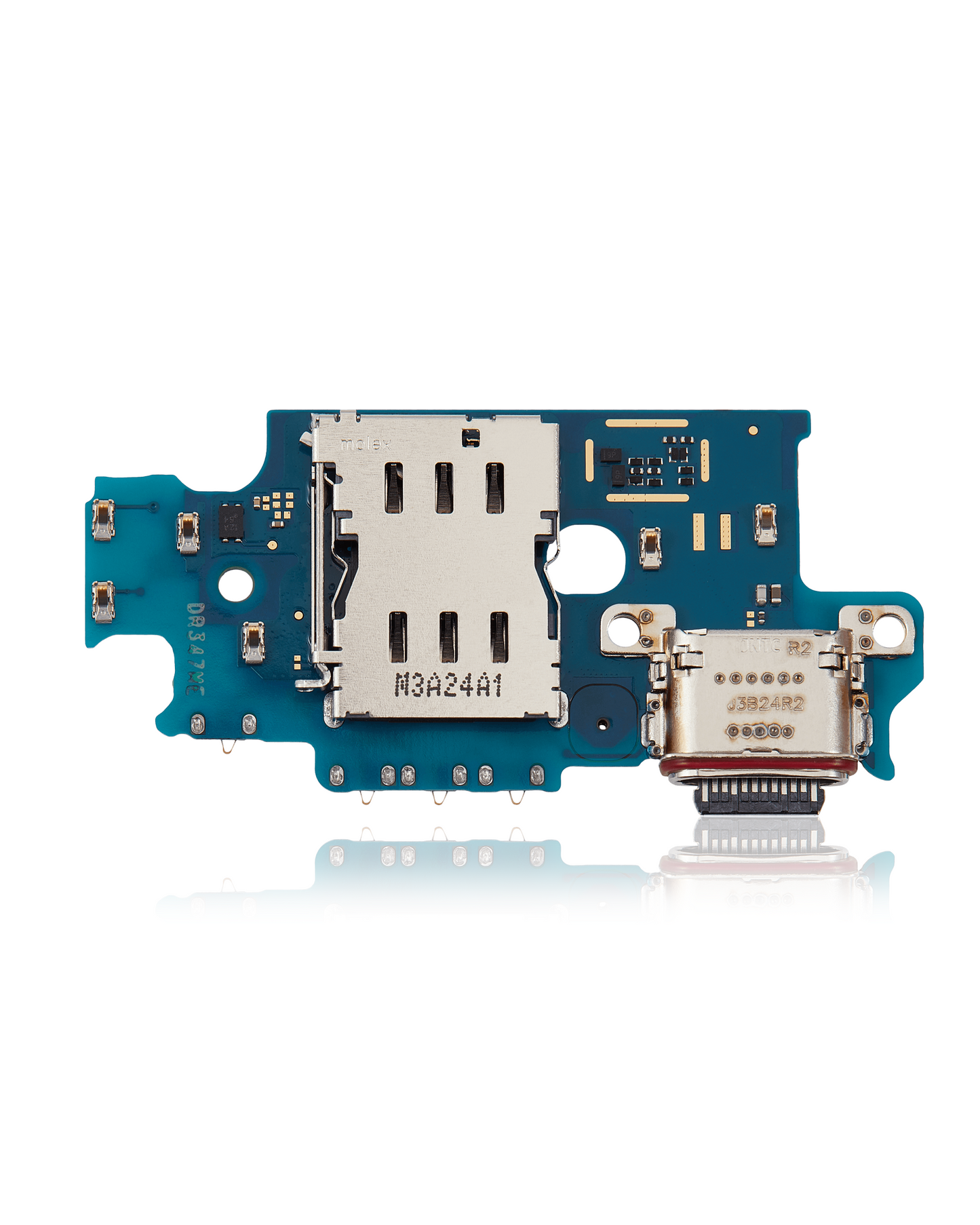 Charging Port Board With Sim Card Reader For Samsung Galaxy S24 Plus 5G (S926U) (US Version) (Premium)
