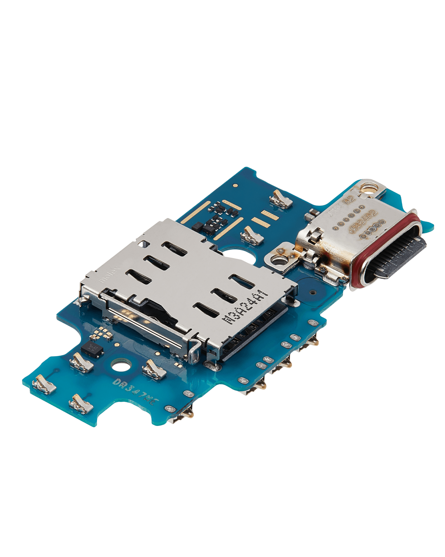 Charging Port Board With Sim Card Reader For Samsung Galaxy S24 Plus 5G (S926U) (US Version) (Premium)