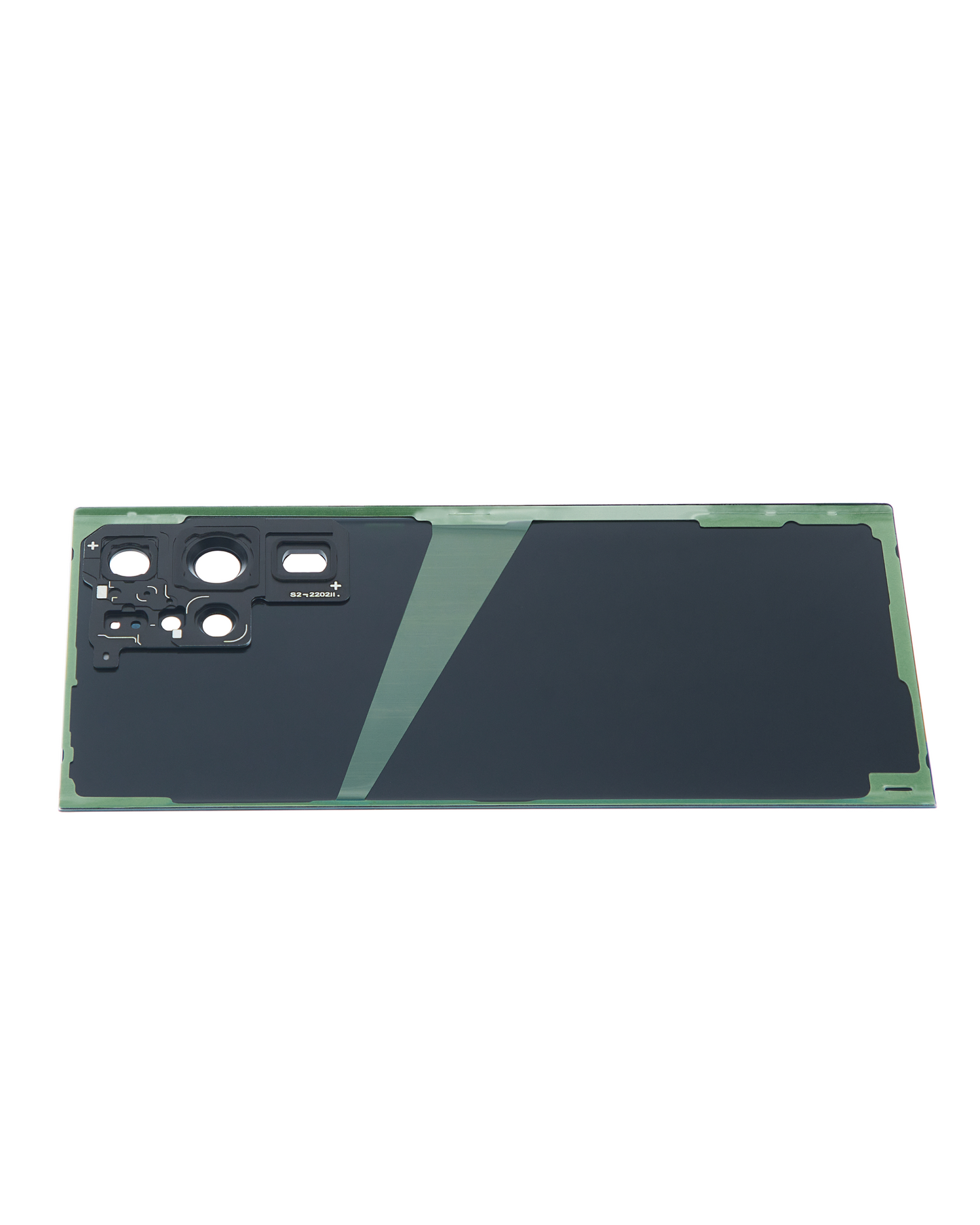 Back Cover Glass With Camera Lens For Samsung Galaxy S22 Ultra (Service Pack) (Green)