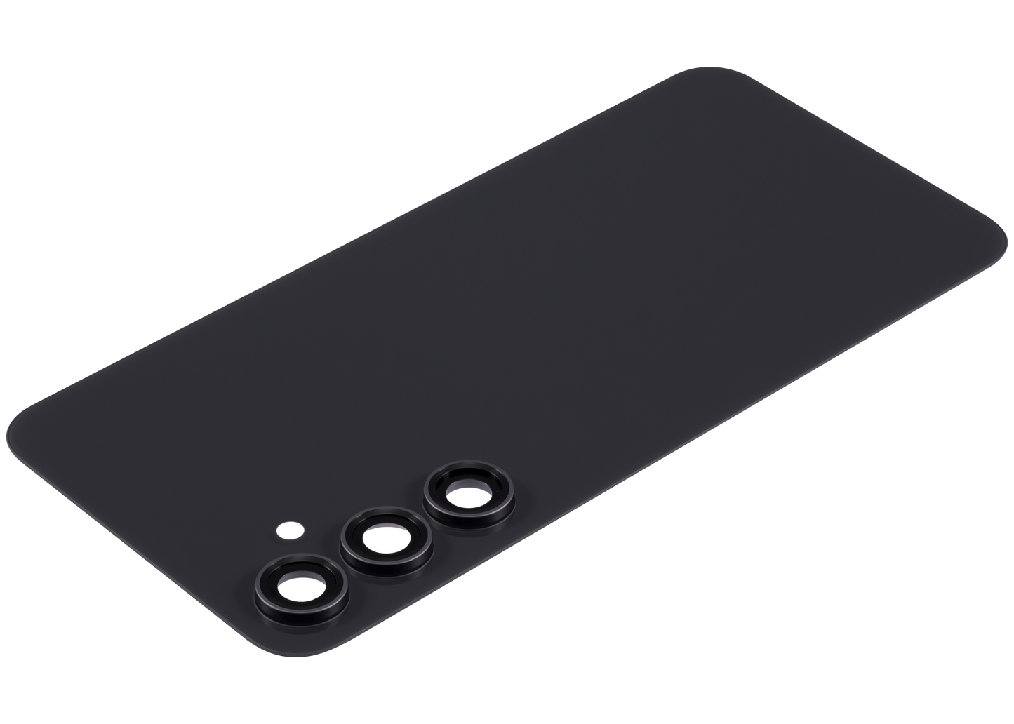 Back cover Glass With Camera Lens For Samsung Galaxy S23 FE 5G (Aftermarket Plus) (Graphite)