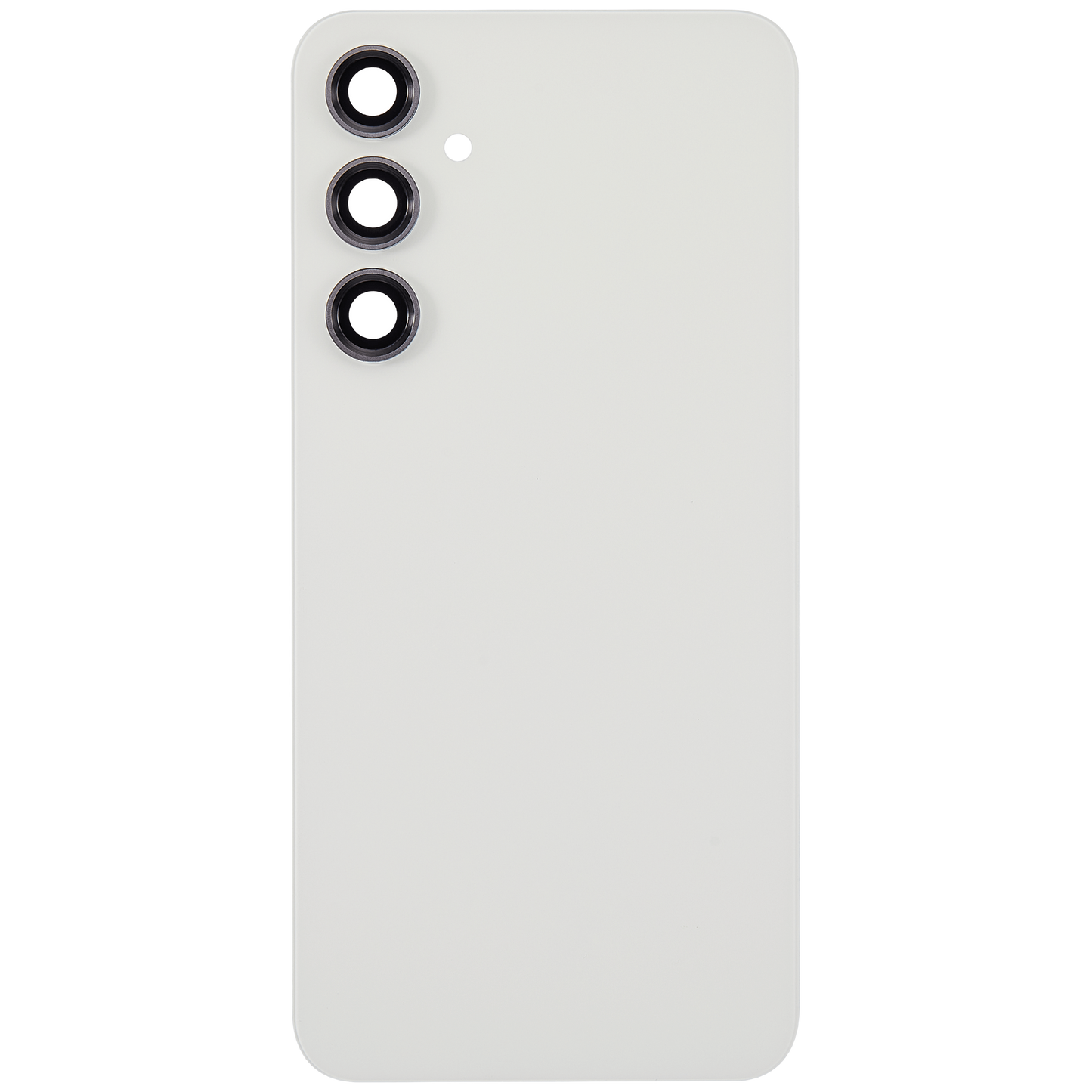 Back cover Glass With Camera Lens For Samsung Galaxy S23 FE 5G (Aftermarket Plus) (Cream)