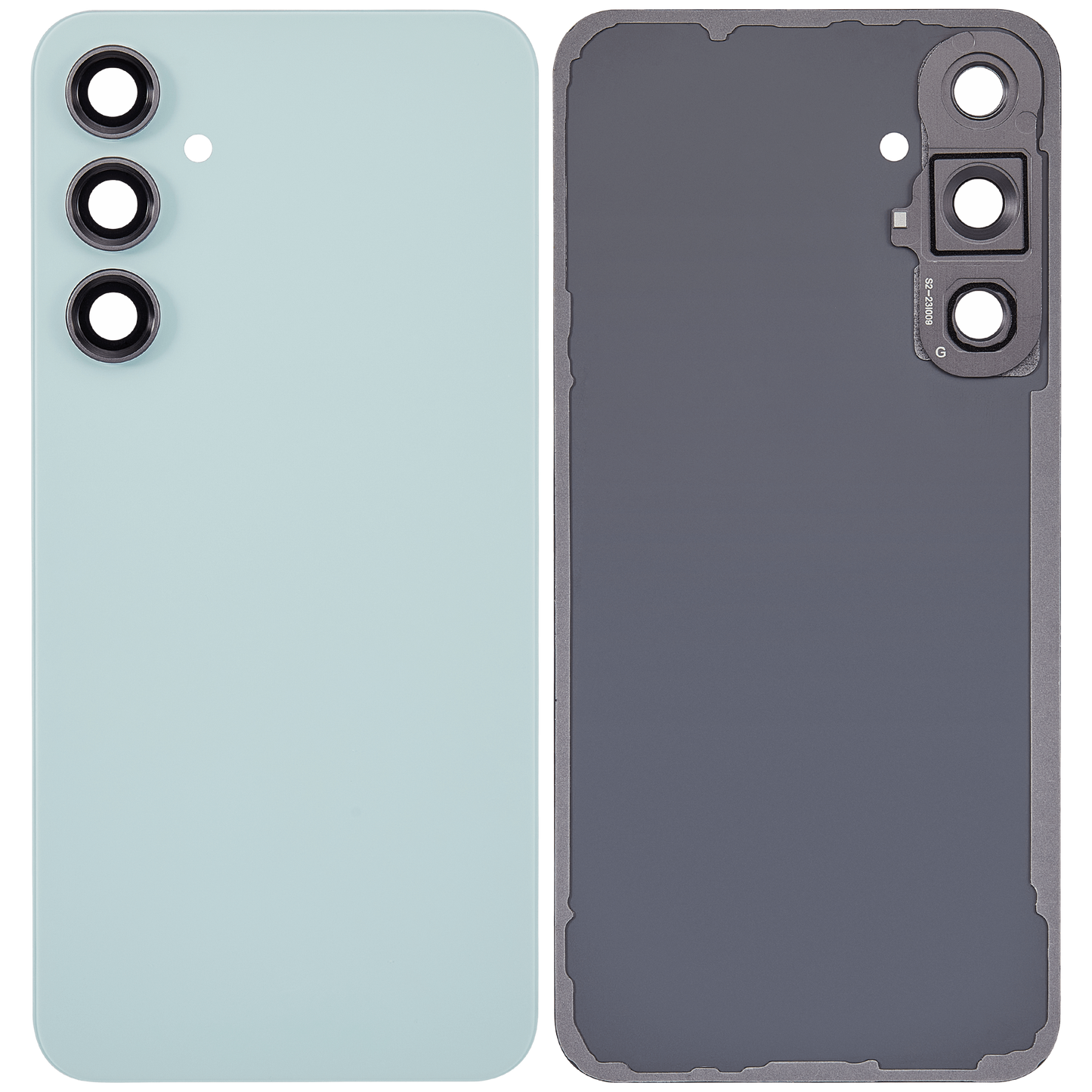 Back cover Glass With Camera Lens For Samsung Galaxy S23 FE 5G (Aftermarket Plus) (Mint)