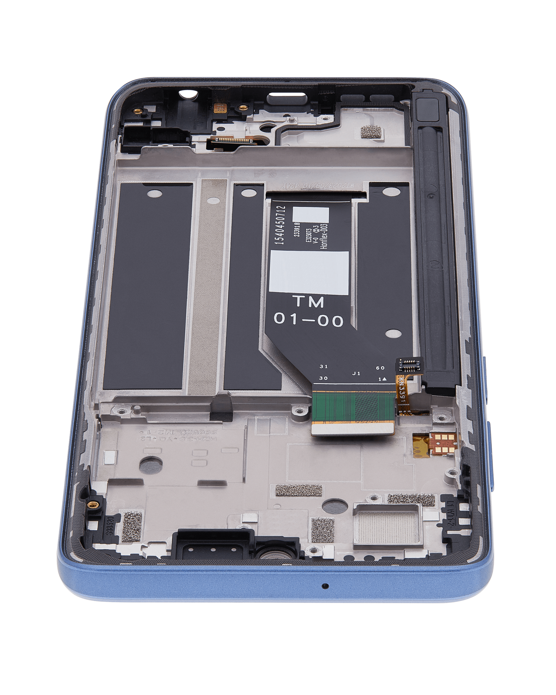 LCD Assembly With Frame For Motorola Moto G Stylus 4G (XT2317 / 2023) (Genuine OEM) (Blue) replacement part SKU 107082092101 image 2