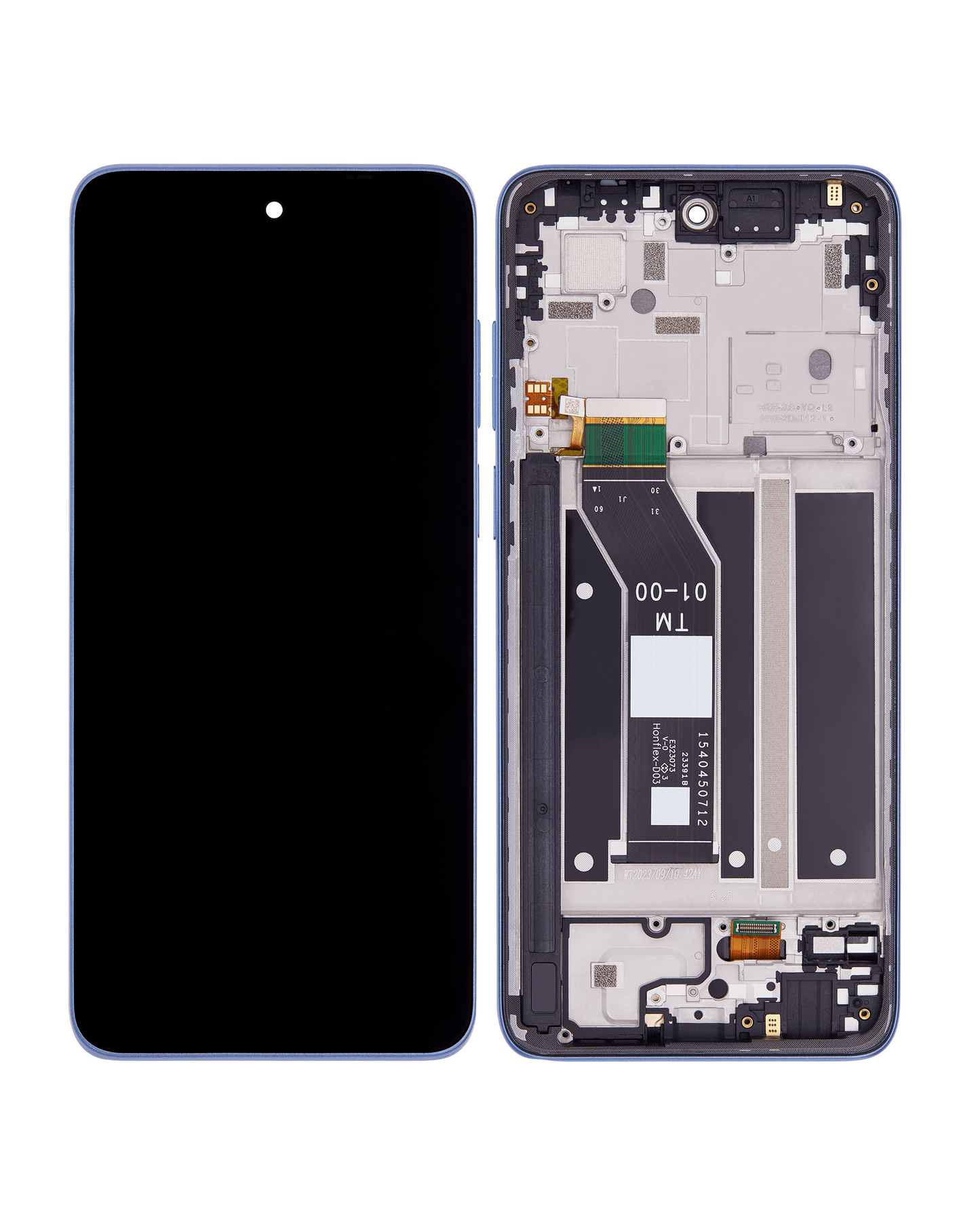 LCD Assembly With Frame For Motorola Moto G Stylus 4G (XT2317 / 2023) (Genuine OEM) (Blue) replacement part SKU 107082092101 image 6