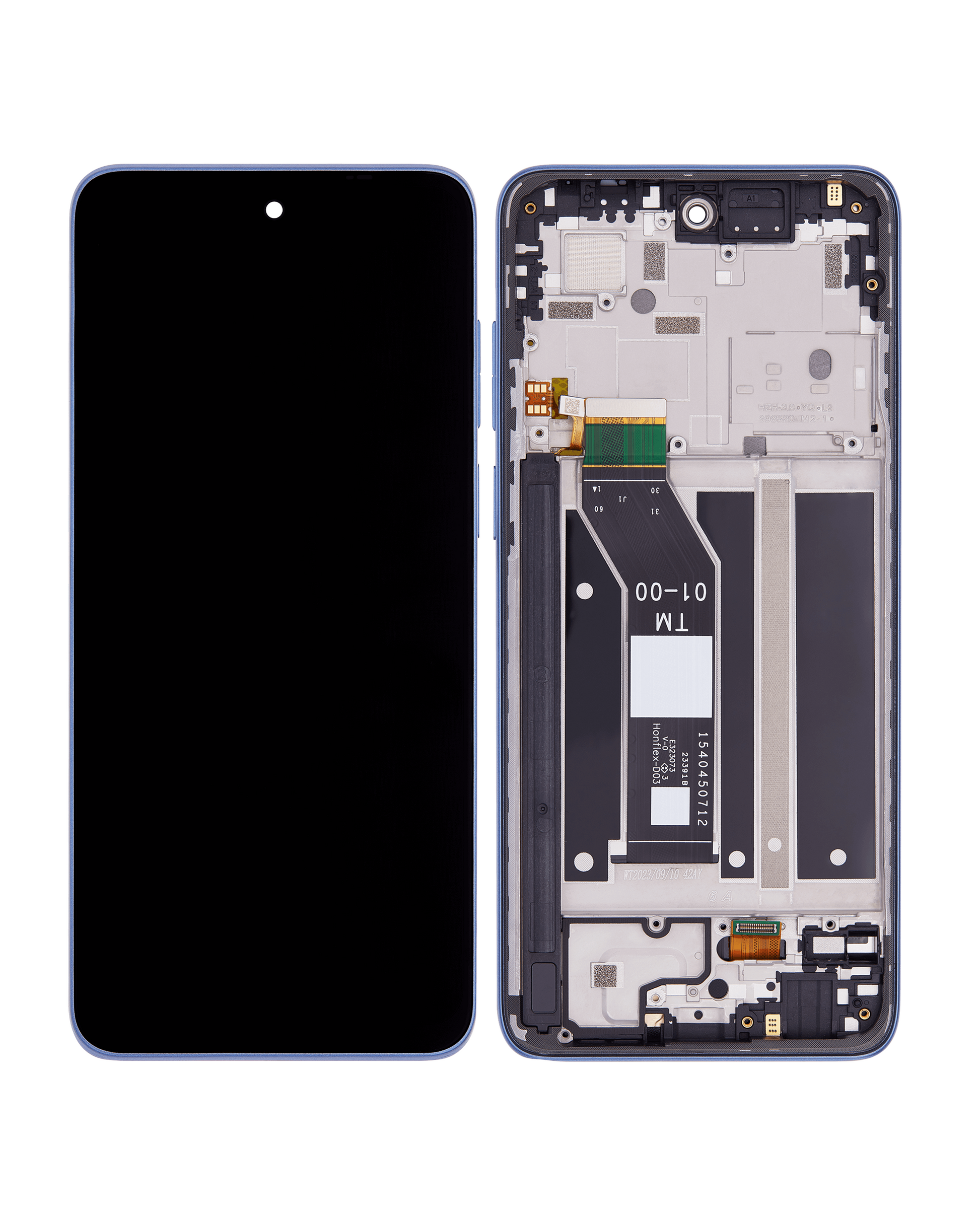 LCD Assembly With Frame For Motorola Moto G Stylus 4G (XT2317 / 2023) (Genuine OEM) (Blue) replacement part SKU 107082092101 image 6