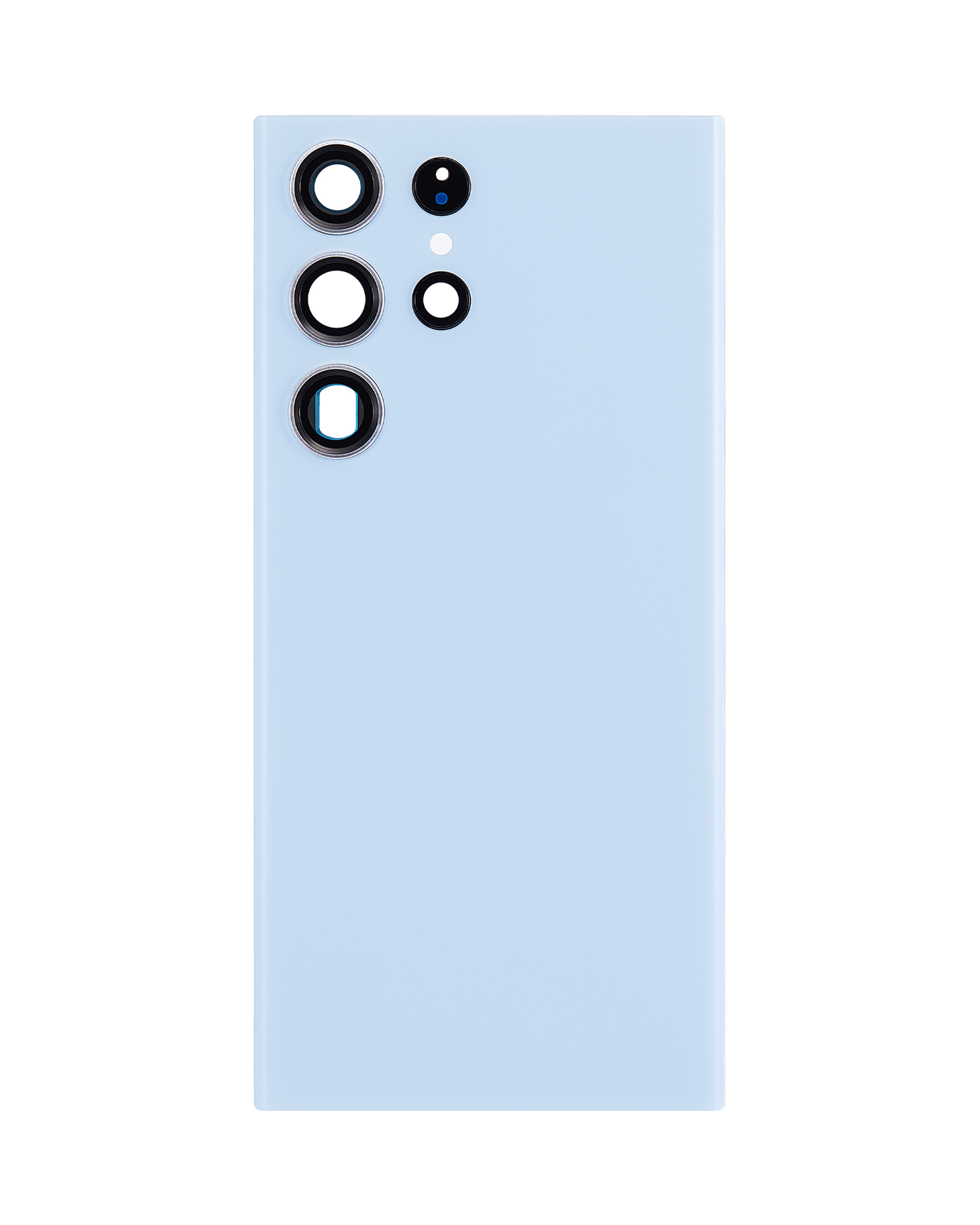 Back Cover Glass With Camera Lens For Samsung Galaxy S23 Ultra 5G (Service Pack) (Sky Blue)