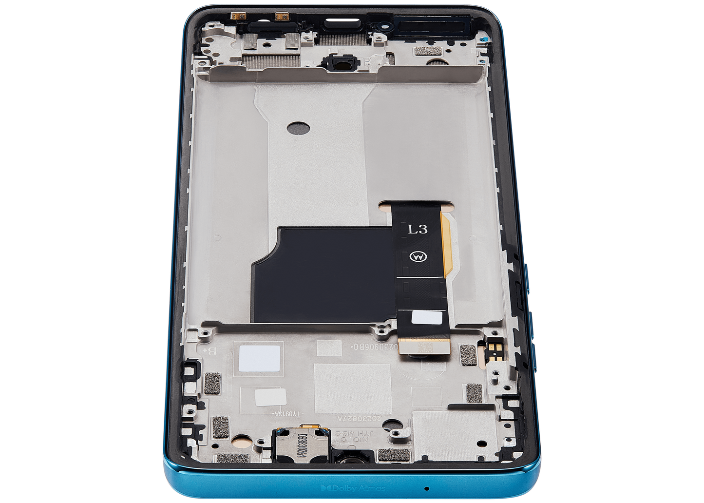OLED Assembly With Frame For Motorola Moto Edge 40 Neo (XT2307-1 / 2023) (Refurbished) (Caneel Bay) | SKU 107082130904 | image 3