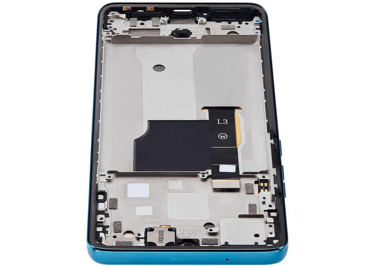 OLED Assembly With Frame For Motorola Moto Edge 40 Neo (XT2307-1 / 2023) (Refurbished) (Caneel Bay) | SKU 107082130904 | image 3