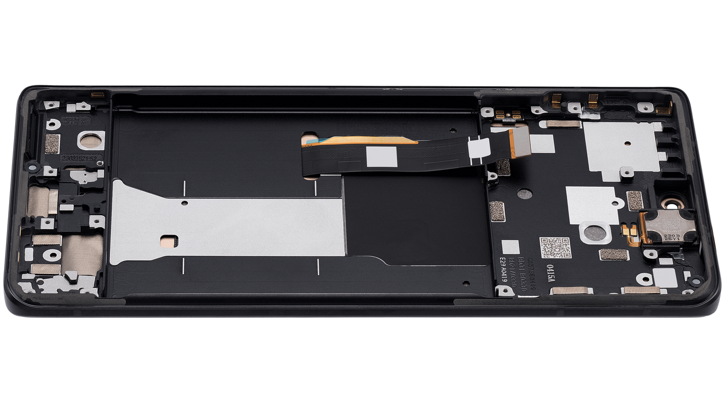 OLED Assembly With Frame For Motorola Moto Edge (XT2305 / 2023 ) (Refurbished) (Eclipse Black) | SKU 107082140011 | image 5
