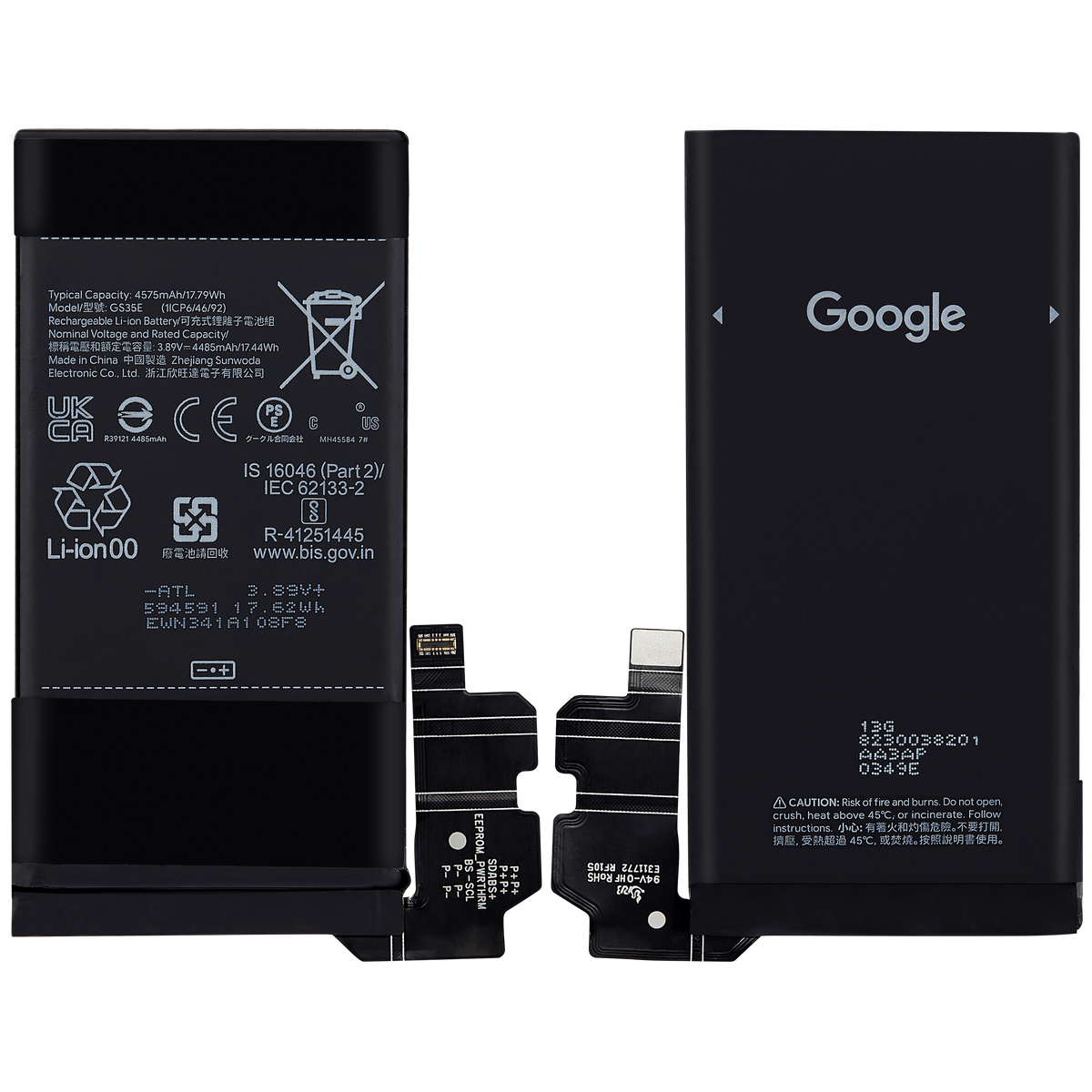 Replacement Battery For Google Pixel 8 (GS35E ) - repair component alternate view