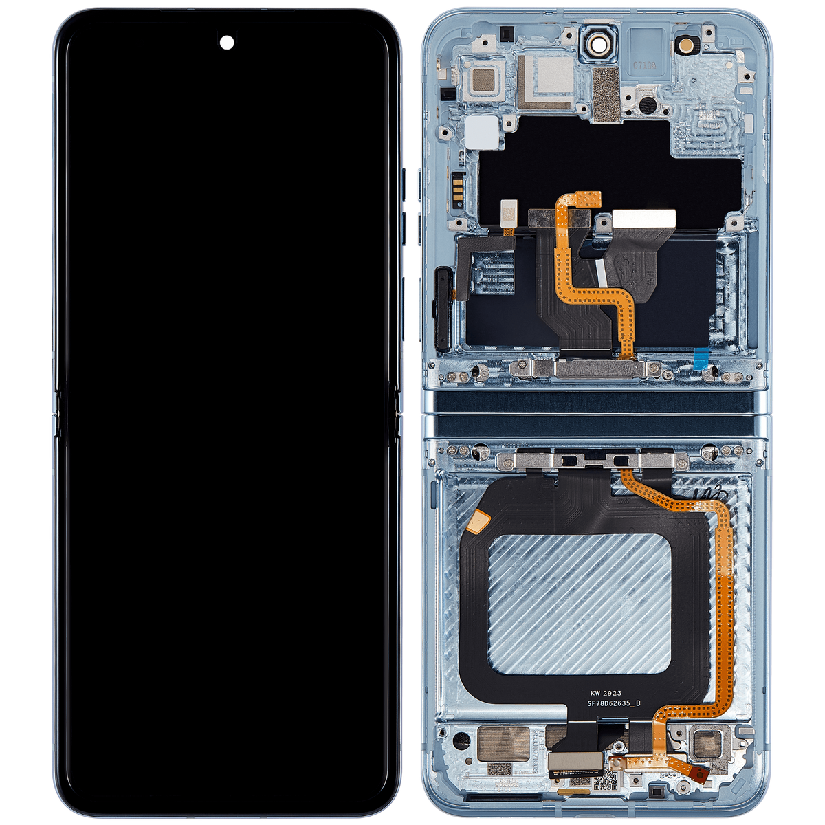 Inner OLED Assembly With Frame For Motorola Moto Razr Plus 2023 / Razr 40 Ultra (XT2321 - Motorola replacement part image 6