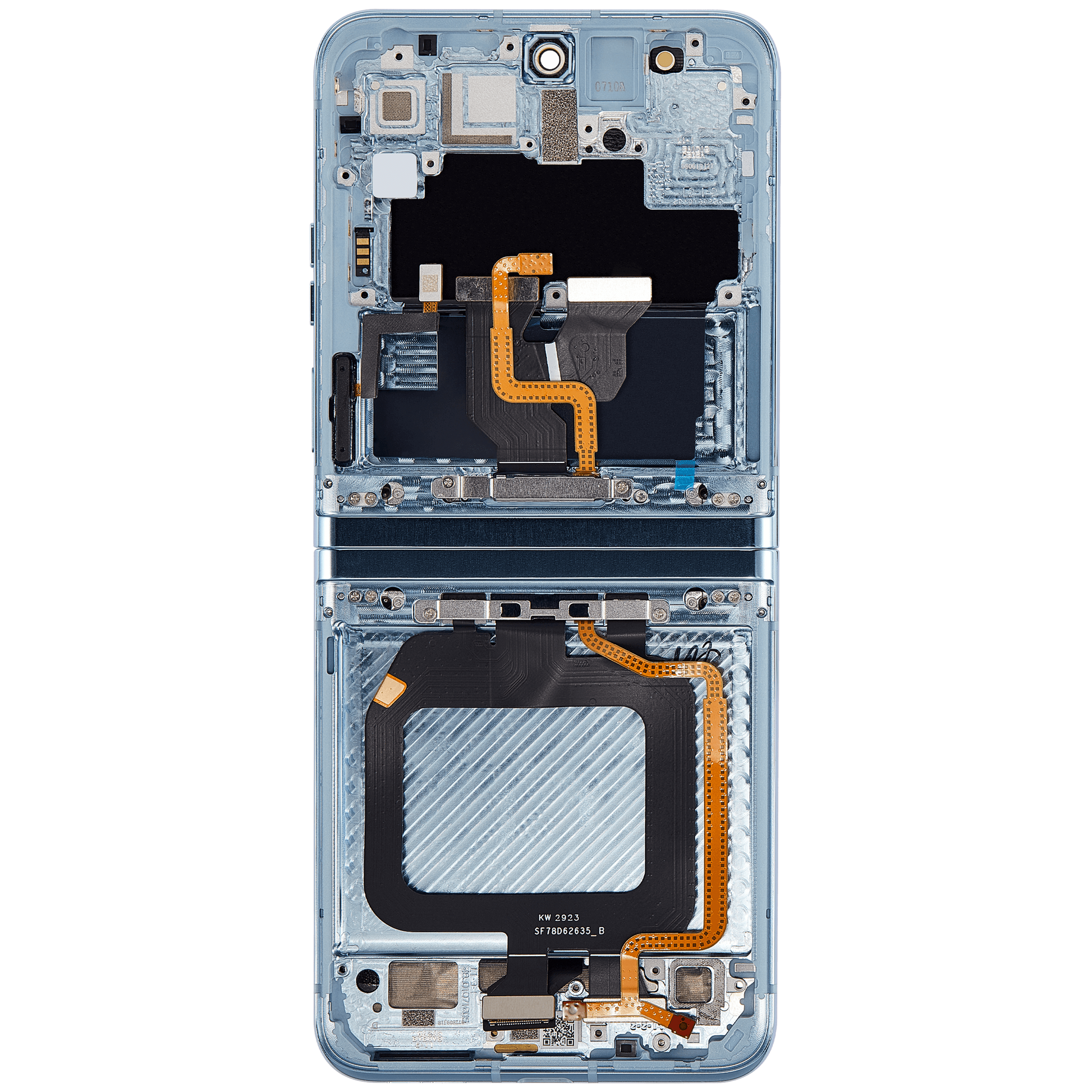 Inner OLED Assembly With Frame For Motorola Moto Razr Plus 2023 / Razr 40 Ultra (XT2321 - Motorola replacement part image 8