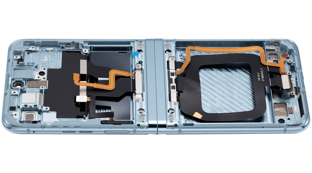 Inner OLED Assembly With Frame For Motorola Moto Razr Plus 2023 / Razr 40 Ultra (XT2321 - Motorola replacement part image 5