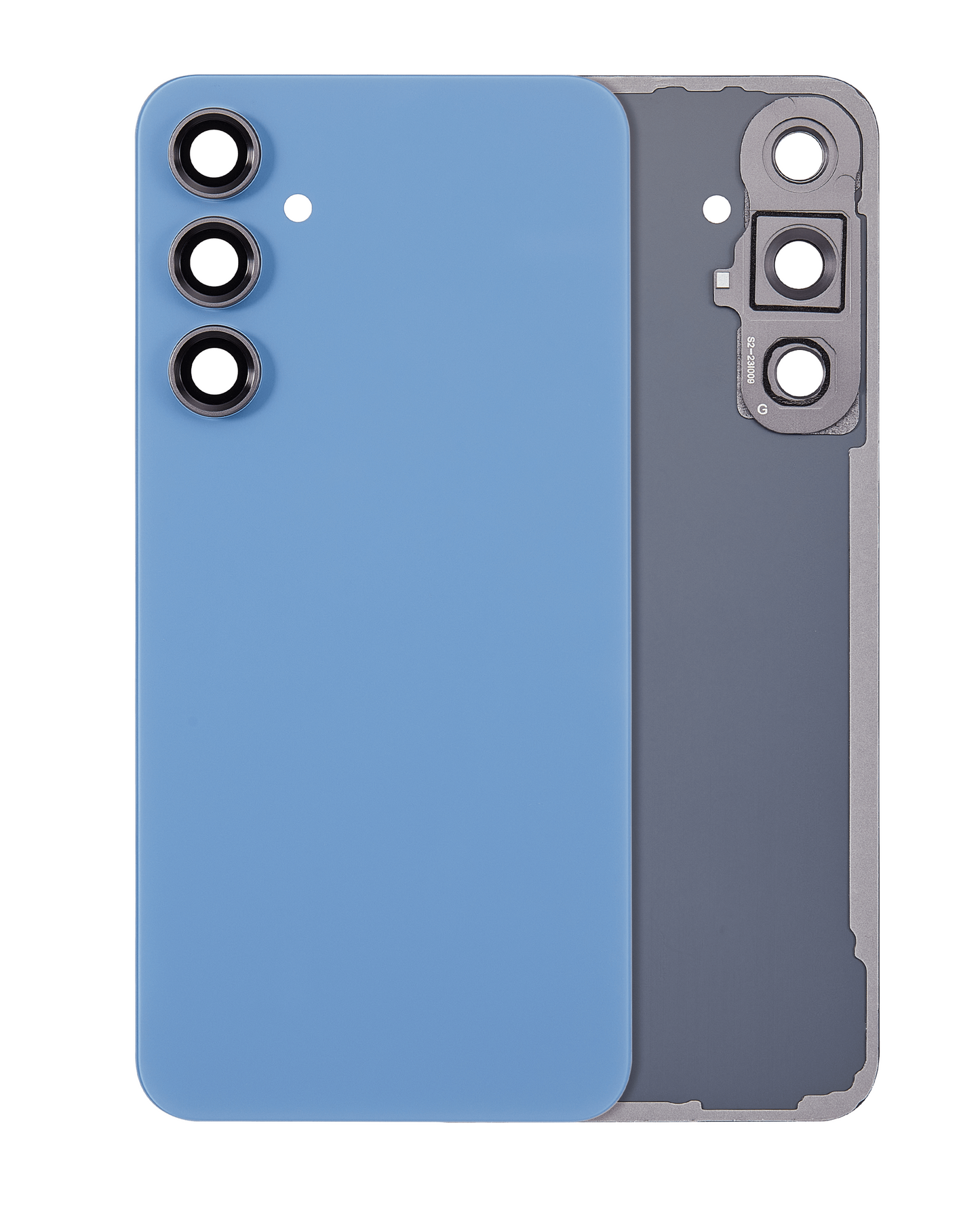 Back cover Glass With Camera Lens For Samsung Galaxy S23 FE 5G (Aftermarket Plus) (Indigo)