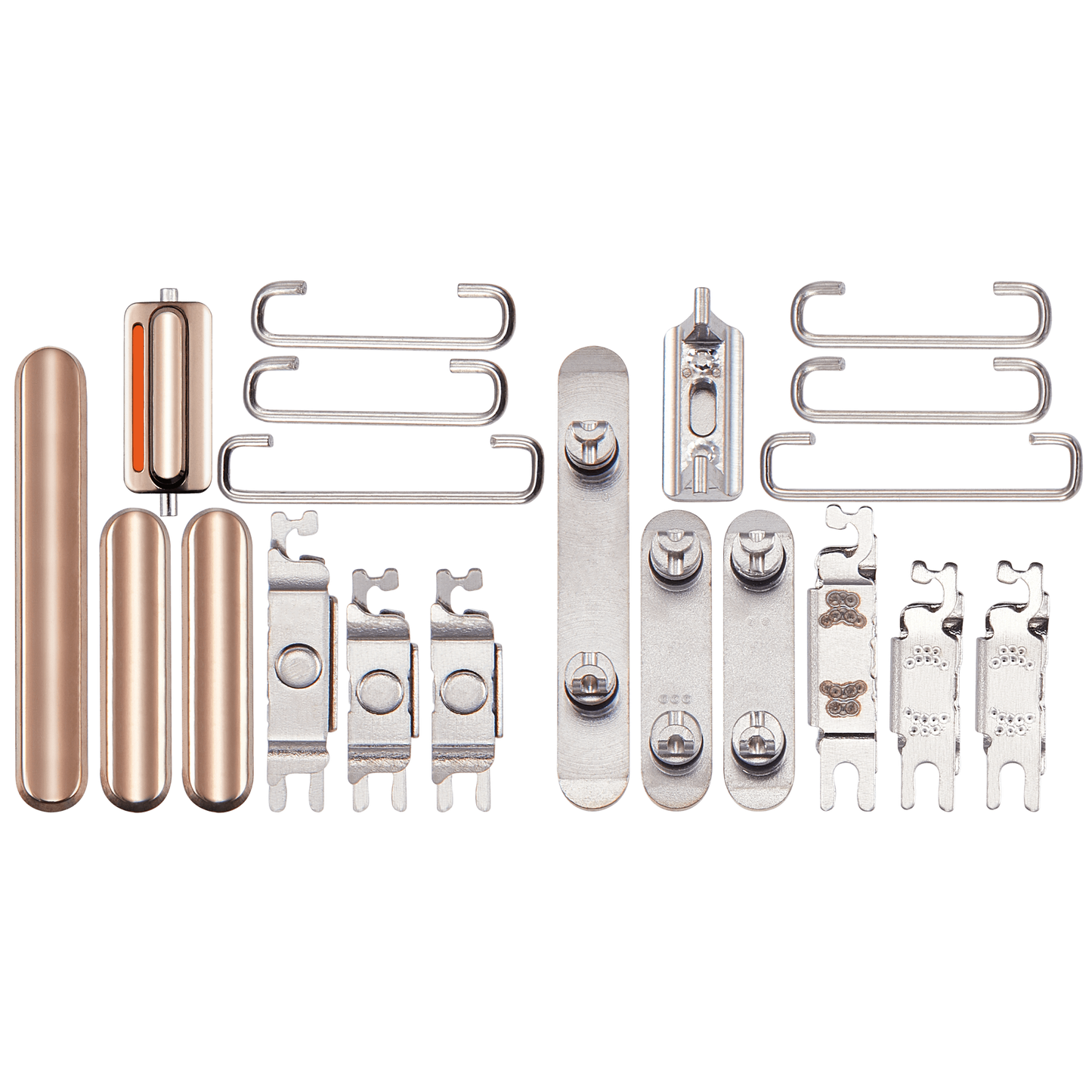 Hard Buttons (Power / Volume / Switch) For iPhone X (Gold)
