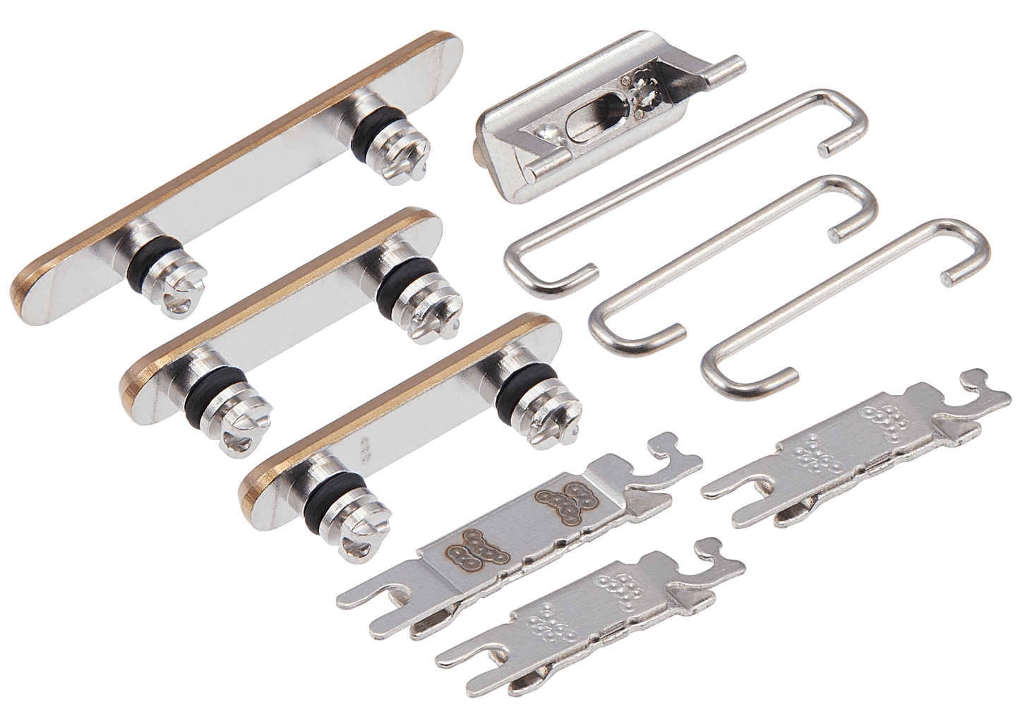Hard Buttons (Power / Volume / Switch) For iPhone X (Gold)