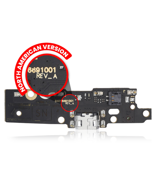 Charging Port Board (Without Finger Sensor for Moto E4 (XT1763 / 2017) - Motorola charging port repair part, SKU 107082016575, product image 1
