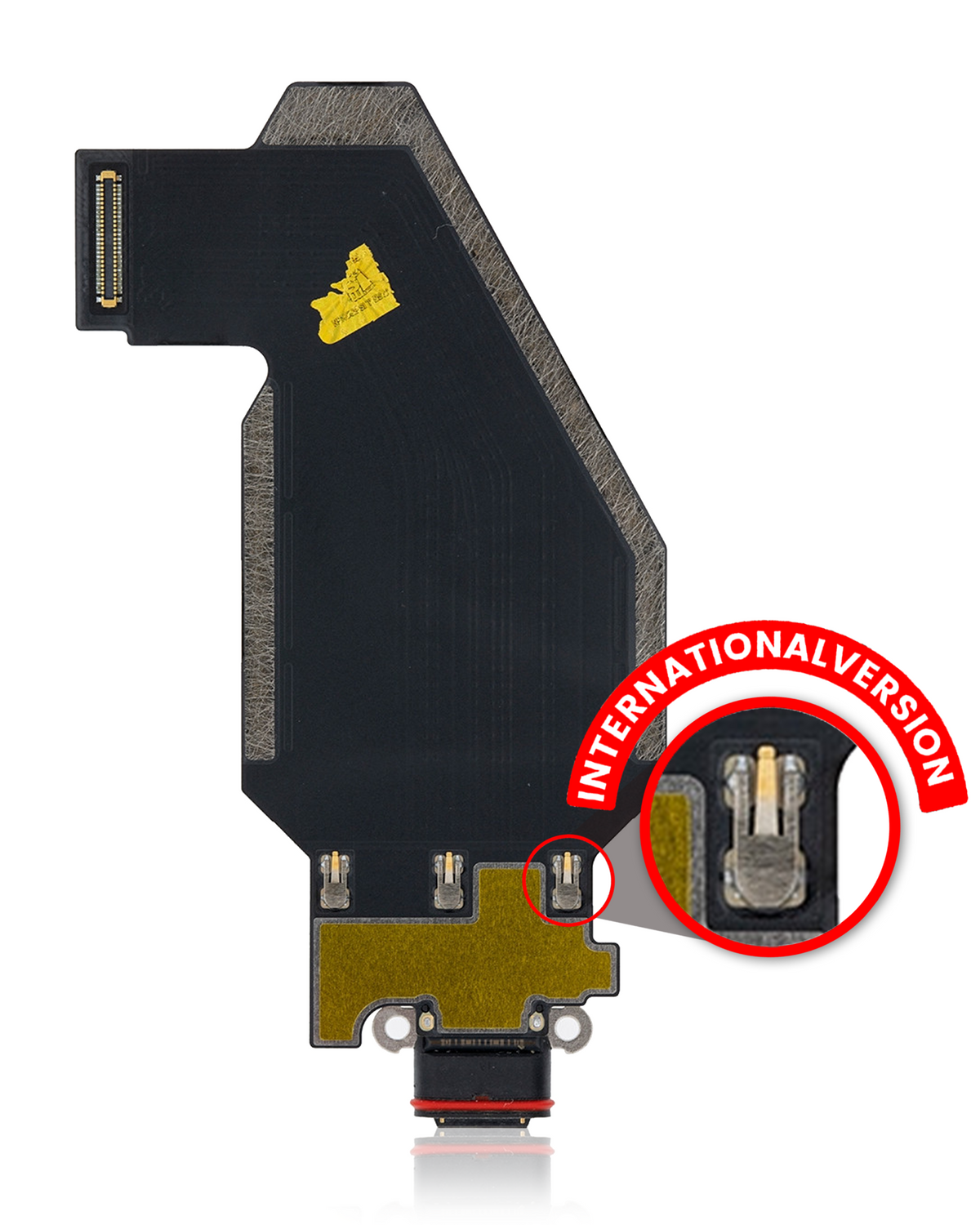 Charging Port Flex Cable For Google Pixel 4 XL (International Version) - replacement part product view