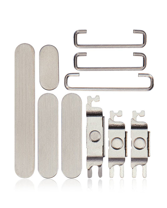 Hard Buttons (Power / Volume / Switch) For iPhone 15 Pro / 15 Pro Max (White Titanium)