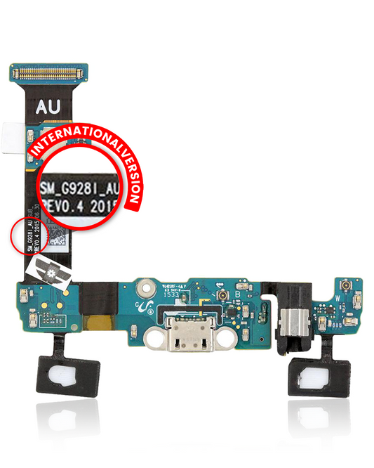 Charging Port Flex Cable For Samsung Galaxy S6 Edge Plus G928I (International Version)