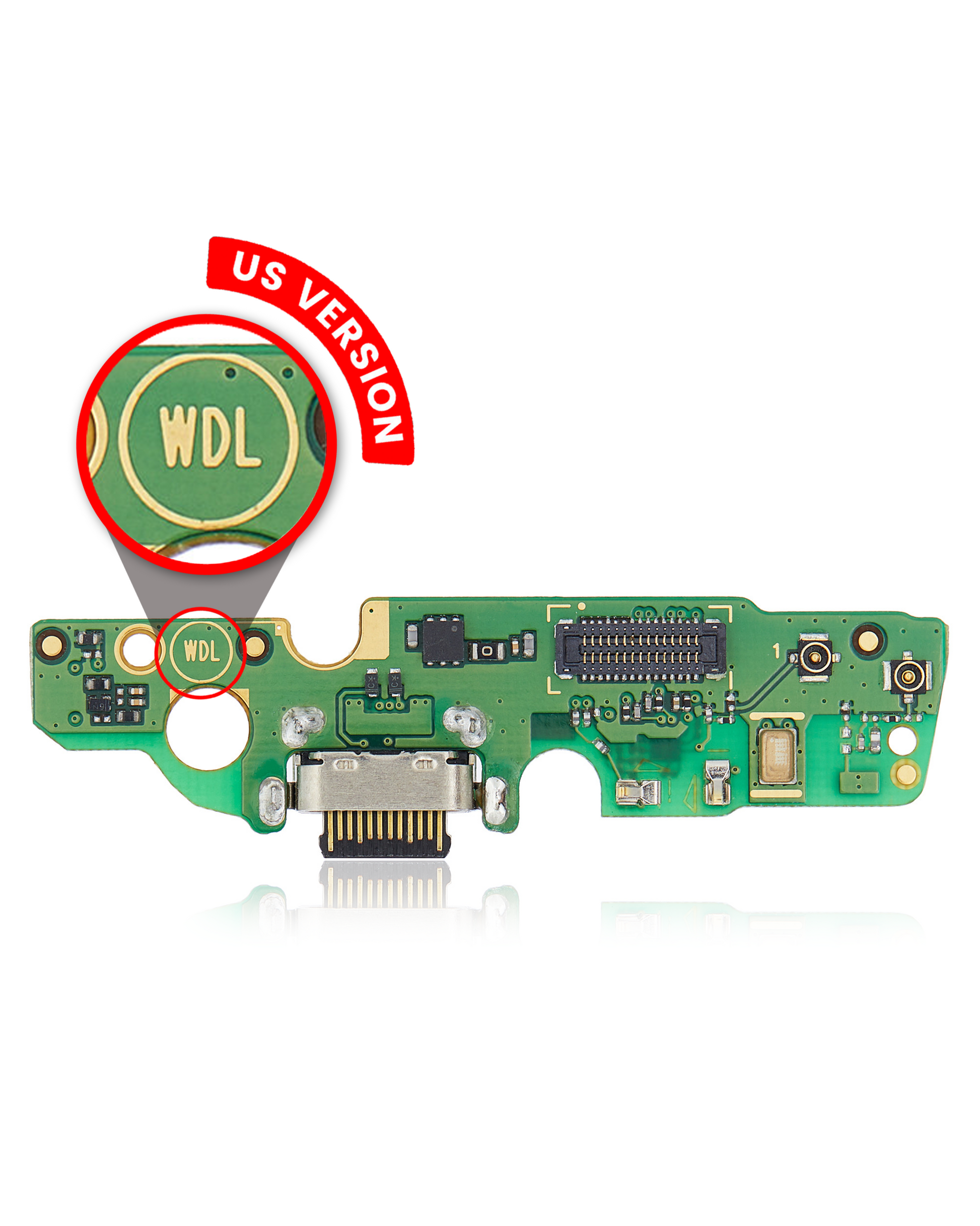 Charging Port Board For Motorola Moto G7 Play (XT1952 / 2019) (US Version) | compatible mobile phone replacement part | SKU 107082064619 | product image 1
