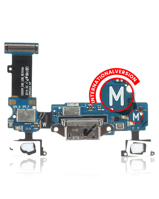 Charging Port Flex Cable For Samsung Galaxy S5 (G900M) (International Version)
