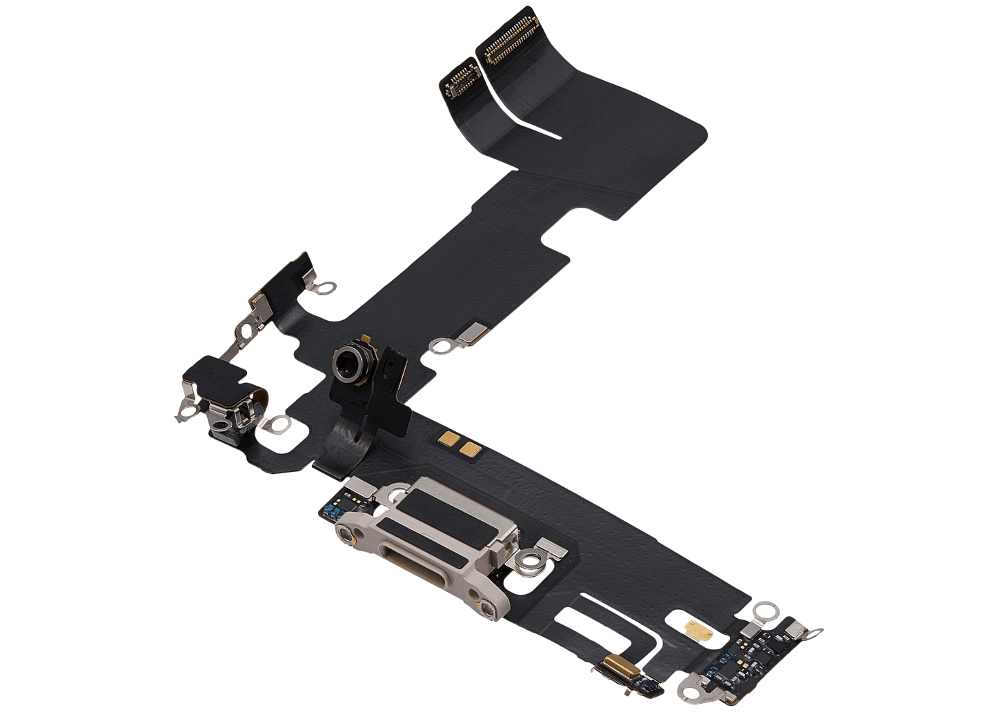 Charging Port Flex Cable For iPhone 13 (Used OEM Pull) (Pink)