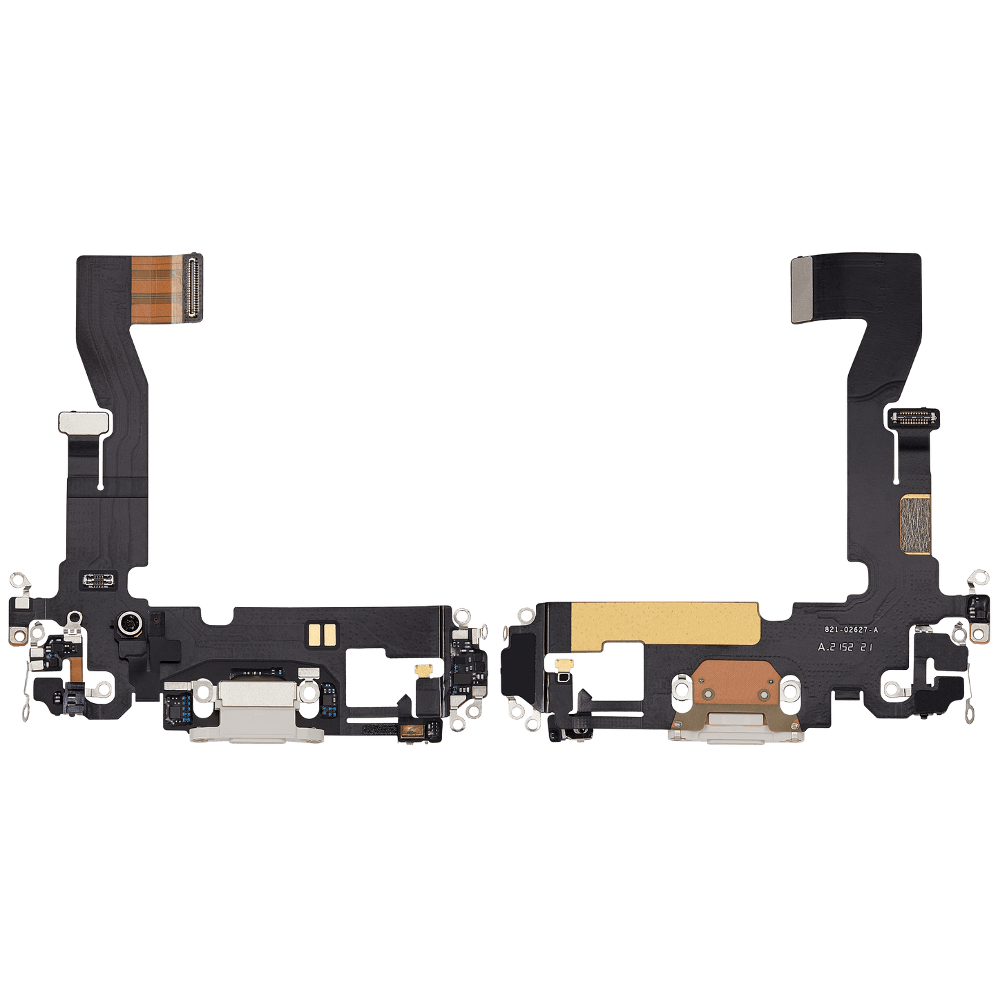 Charging Port Flex Cable For iPhone 12 (Used OEM Pull) (White)