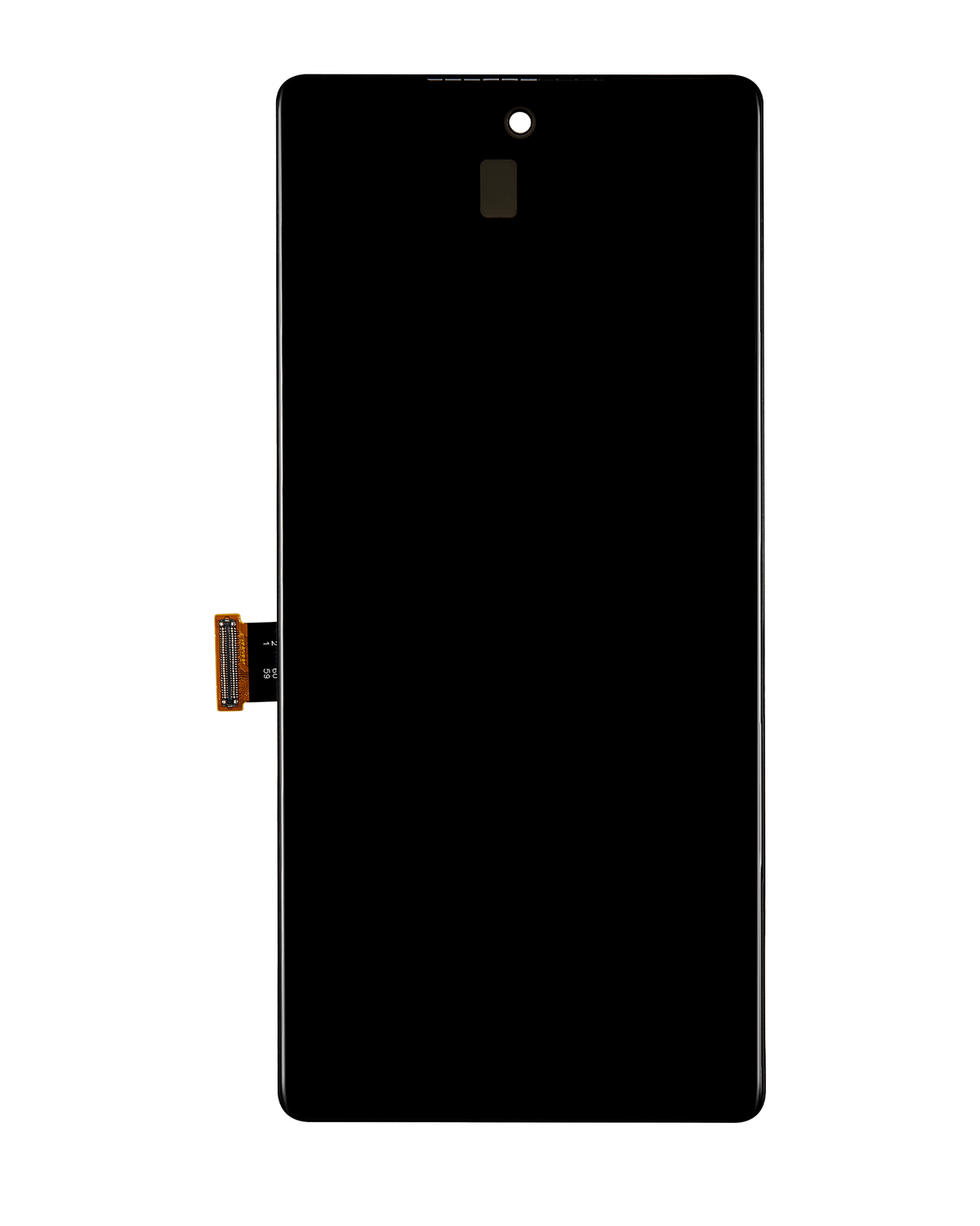 OLED Assembly With Frame (With Fingerprint Sensor) For Google Pixel 6 (Refurbished) (All Colors) - repair component detailed angle