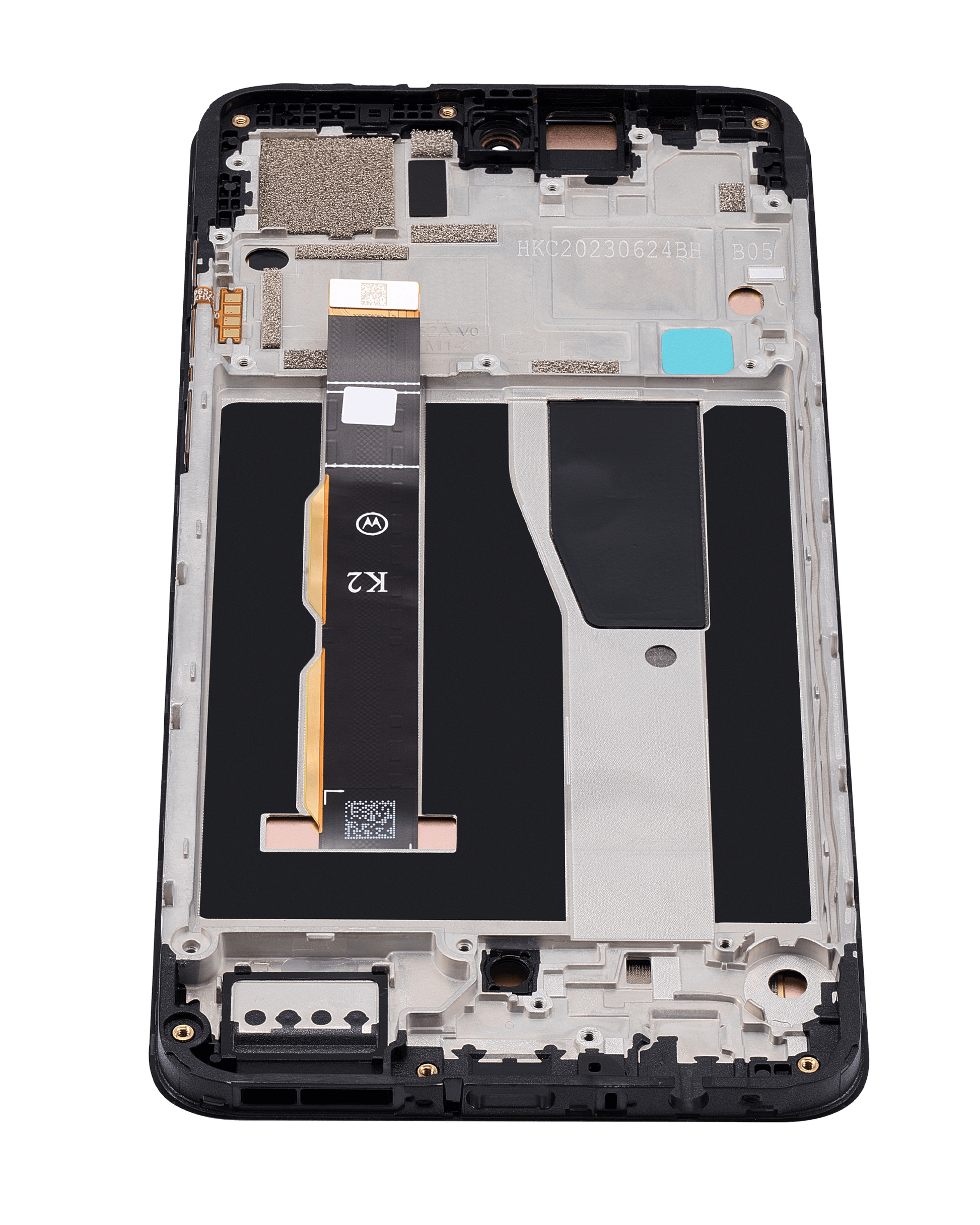 OLED Assembly With Frame For Motorola Moto G84 (XT2347 / 2023) (Refurbished) (All Colors) replacement part SKU 107082091701 image 2
