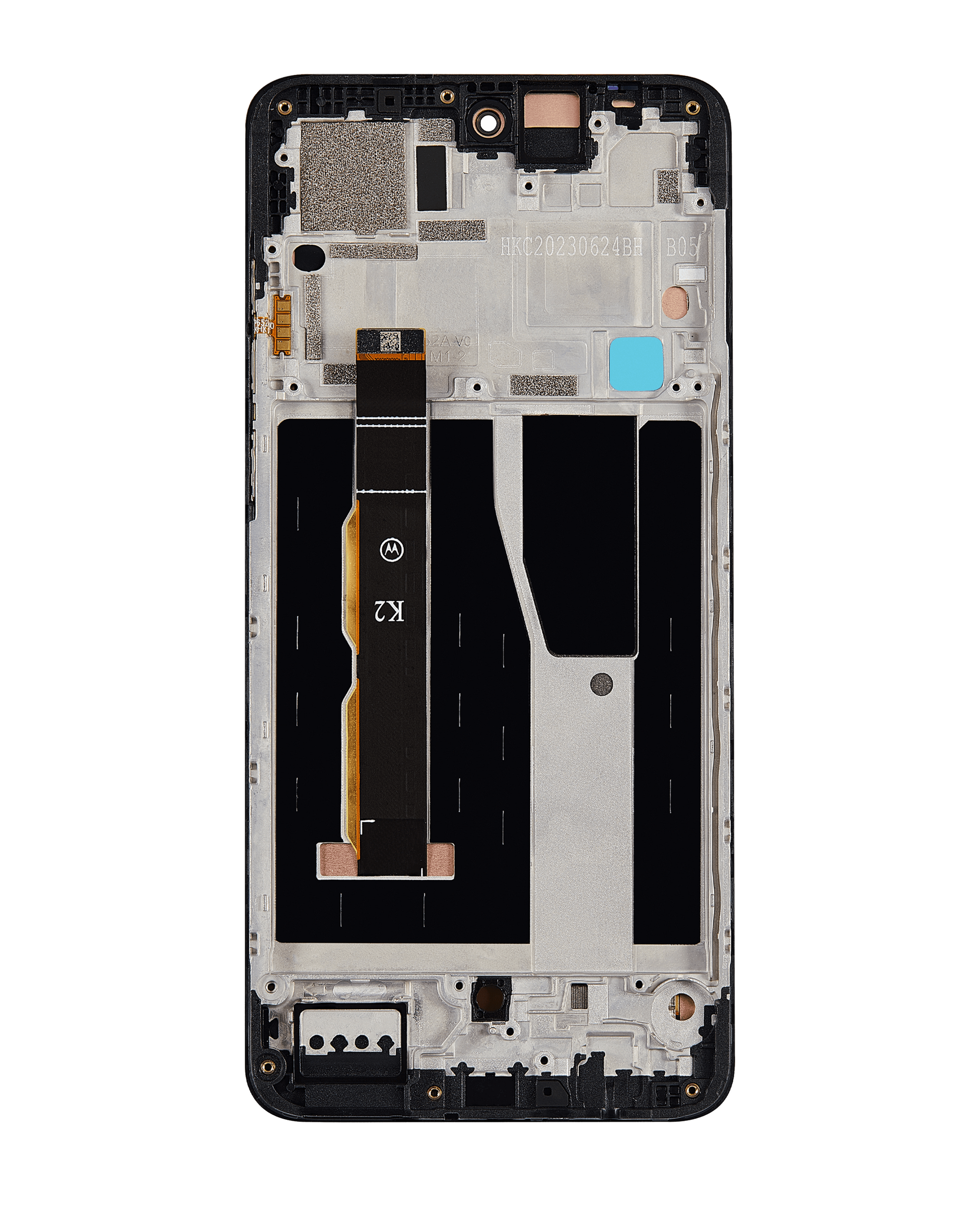 OLED Assembly With Frame For Motorola Moto G84 (XT2347 / 2023) (Refurbished) (All Colors) replacement part SKU 107082091701 image 5