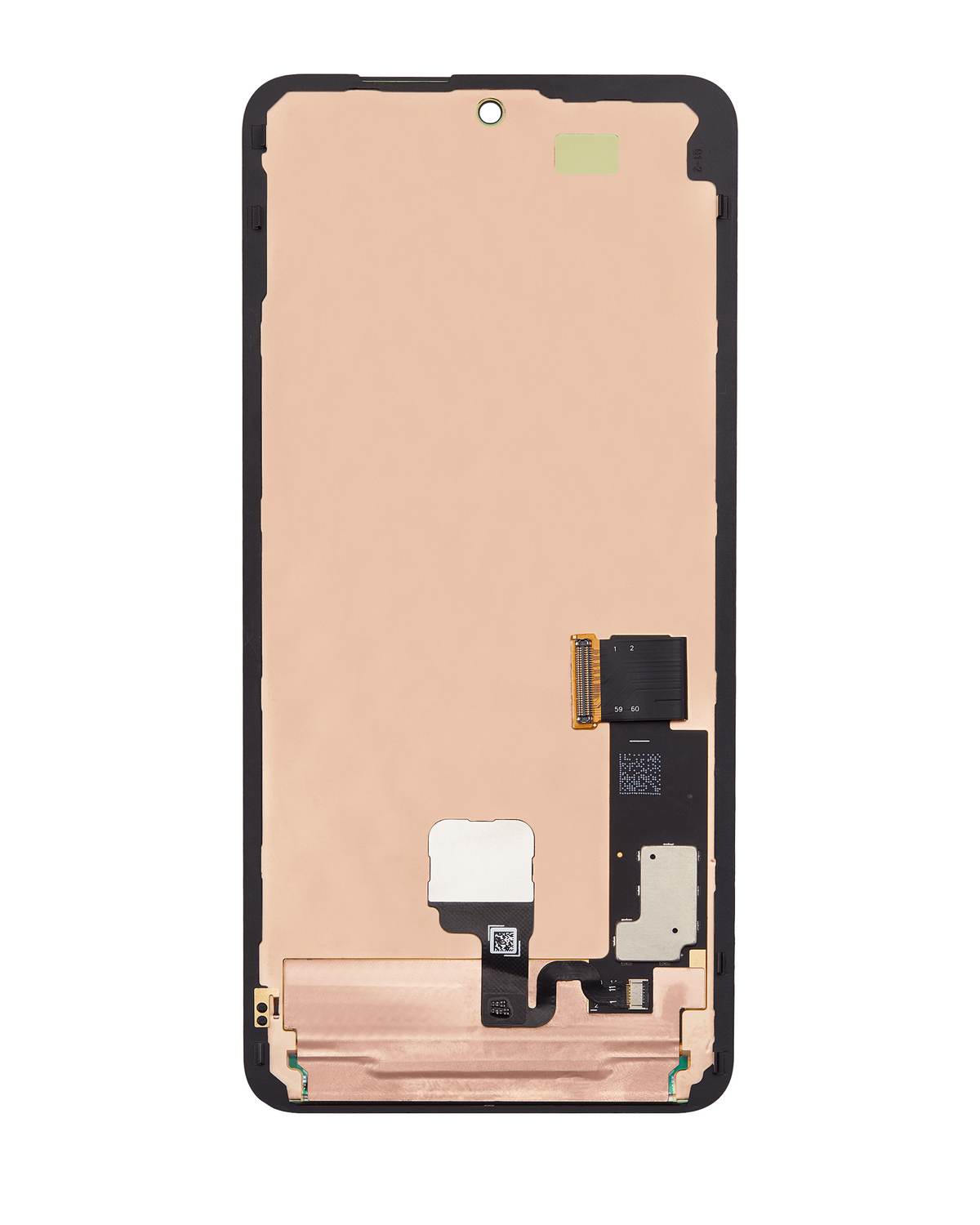 OLED Assembly With Frame (With Fingerprint Sensor) For Google Pixel 8 Pro (Refurbished) (All Colors) - replacement part additional angle