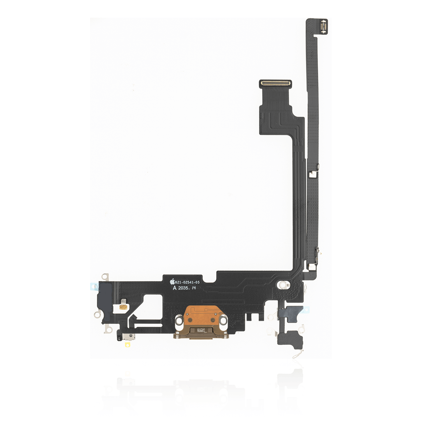 Charging Port Flex Cable For iPhone 12 Pro Max (Used OEM Pull) (Gold)