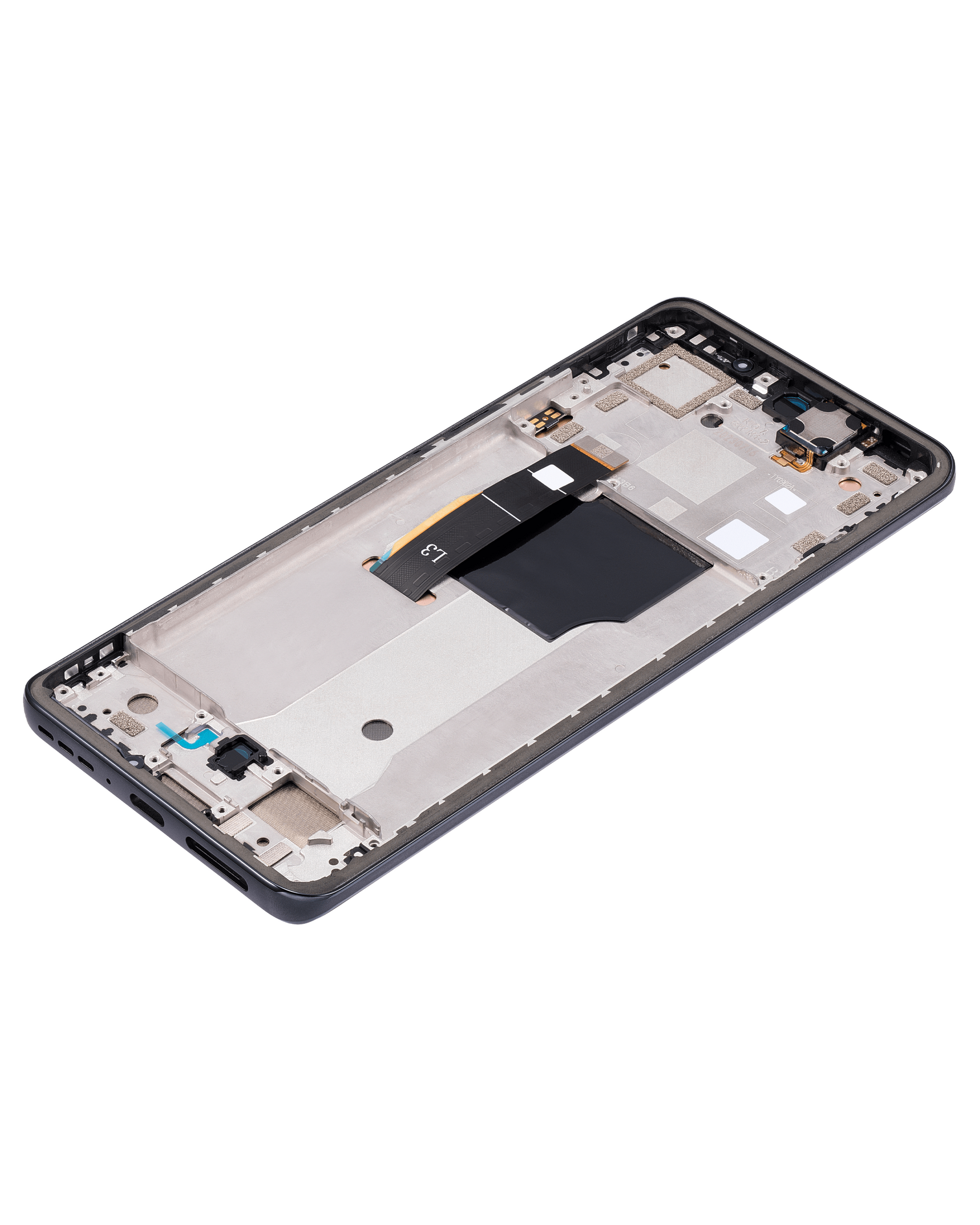 OLED Assembly With Frame For Motorola Moto Edge 40 Neo (XT2307-1 / 2023) (Refurbished) (Black) | SKU 107082130903 | image 10