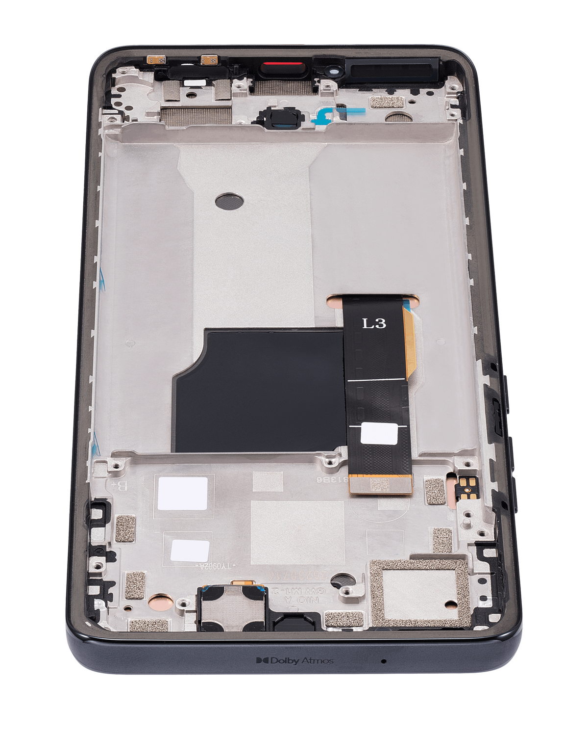 OLED Assembly With Frame For Motorola Moto Edge 40 Neo (XT2307-1 / 2023) (Refurbished) (Black) | SKU 107082130903 | image 4