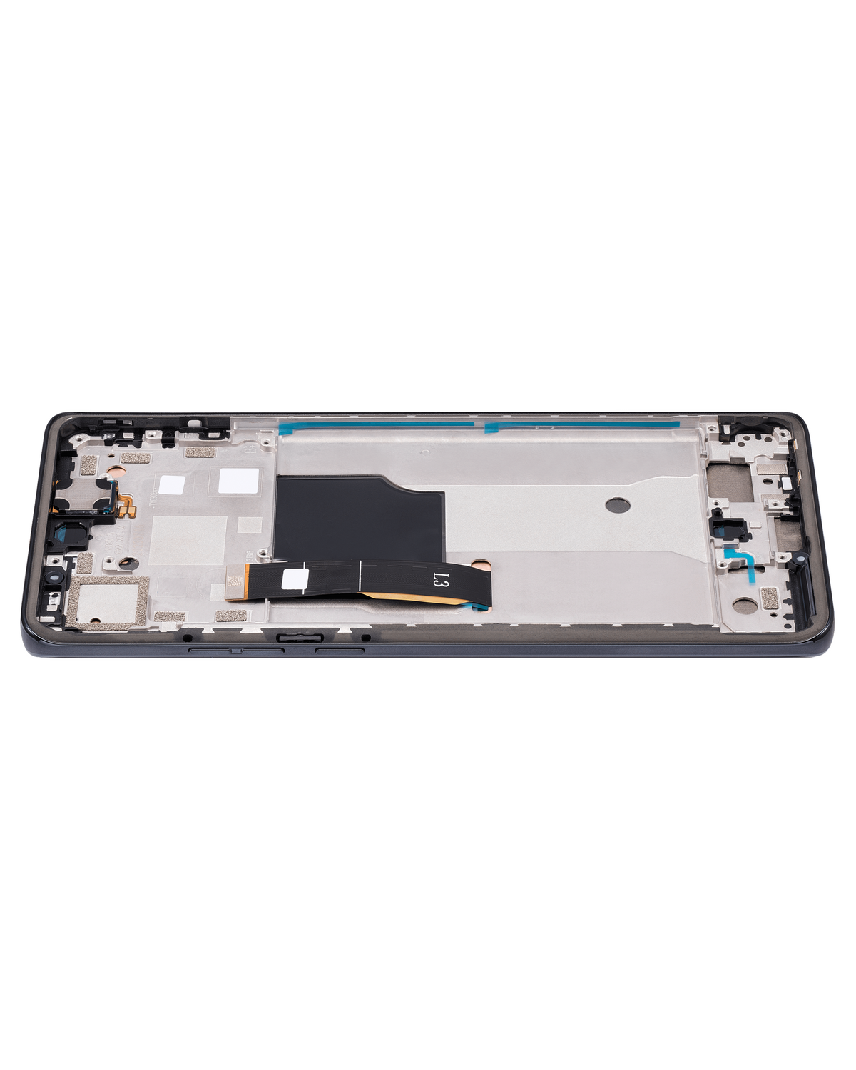 OLED Assembly With Frame For Motorola Moto Edge 40 Neo (XT2307-1 / 2023) (Refurbished) (Black) | SKU 107082130903 | image 3