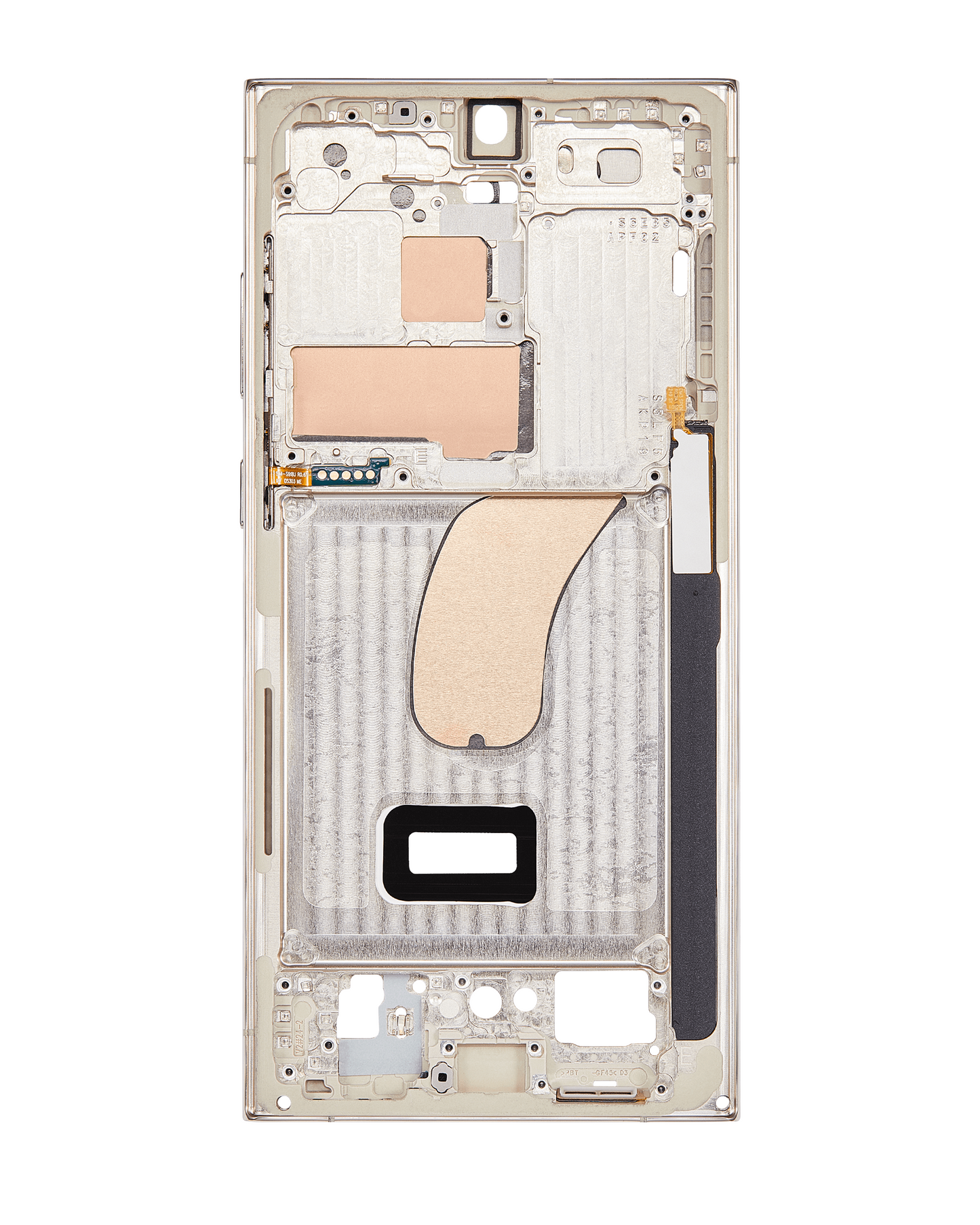 Mid-Frame Housing For Samsung Galaxy S23 Ultra 5G (International Version) (Cream)