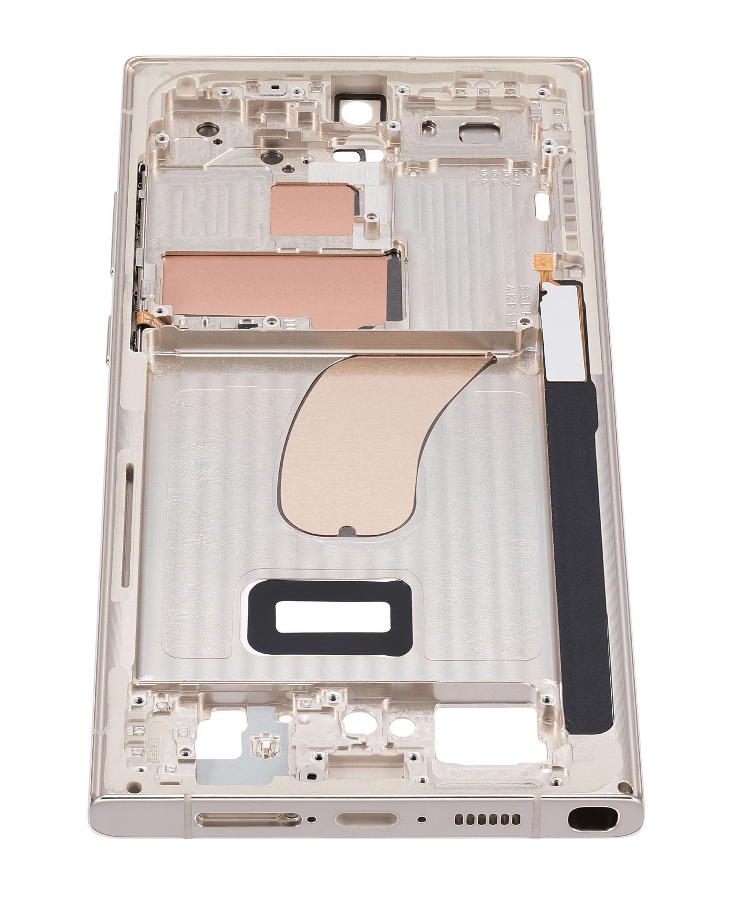 Mid-Frame Housing For Samsung Galaxy S23 Ultra 5G (International Version) (Cream)