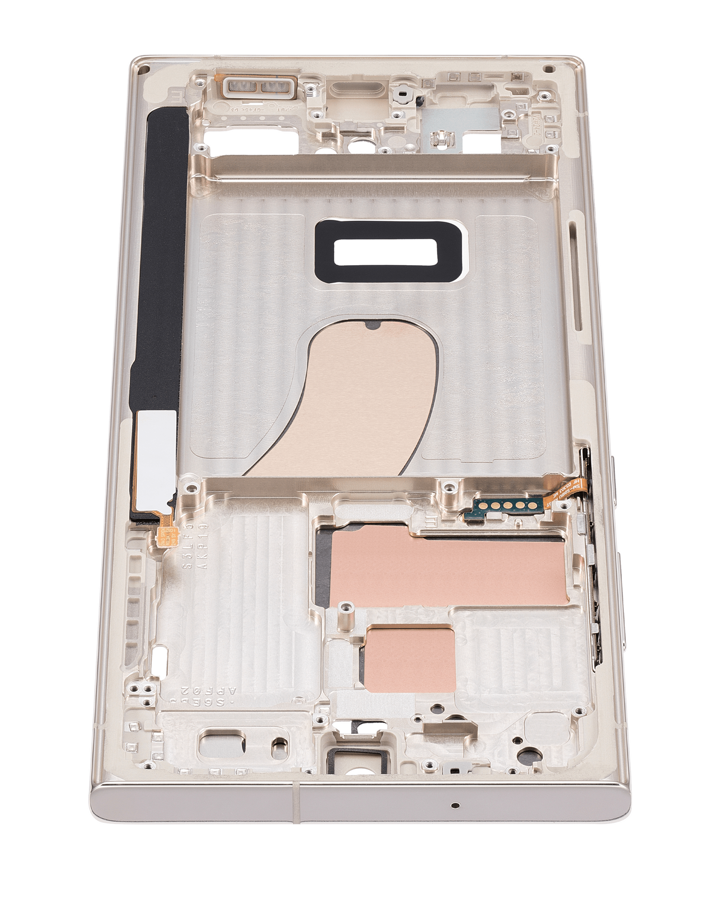 Mid-Frame Housing For Samsung Galaxy S23 Ultra 5G (International Version) (Cream)