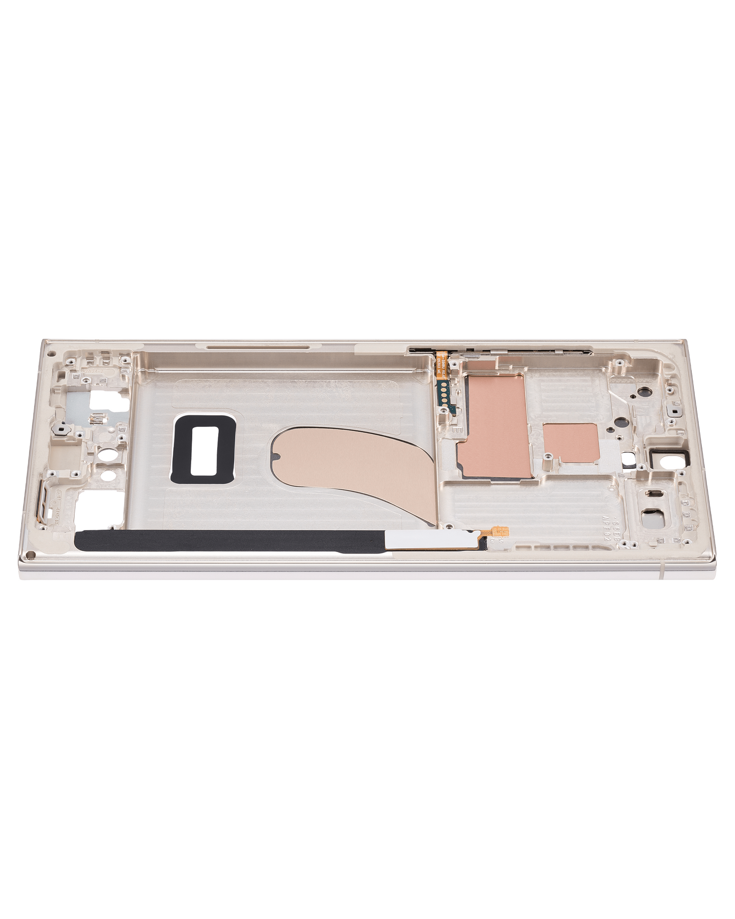 Mid-Frame Housing For Samsung Galaxy S23 Ultra 5G (International Version) (Cream)